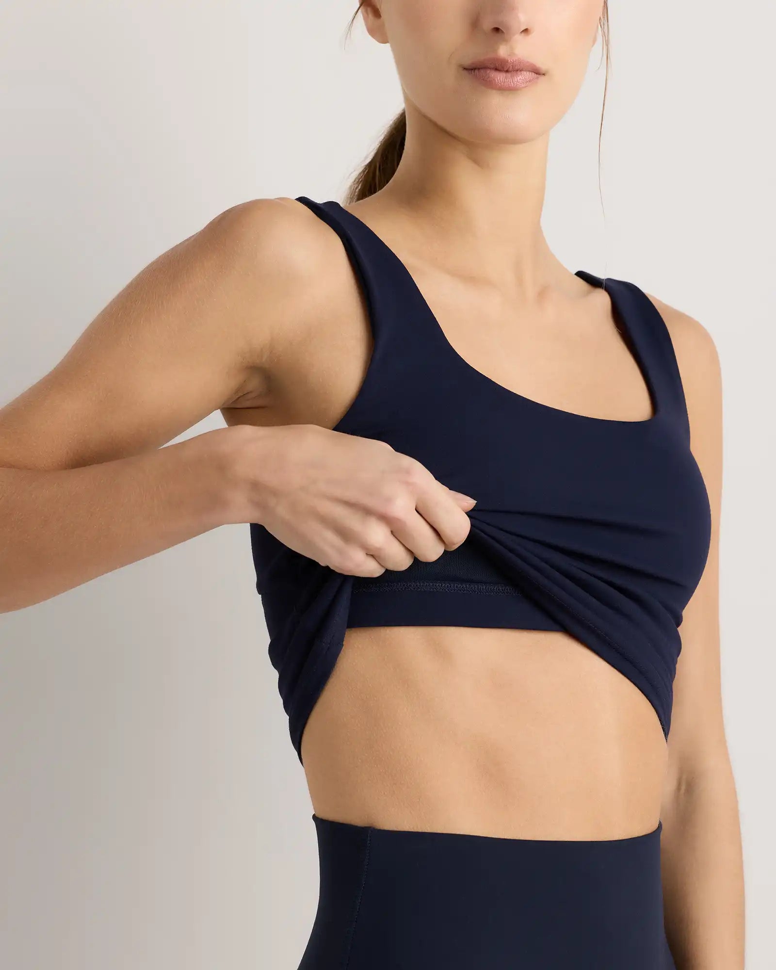 Power-Up Scoop Neck Bra Tank
