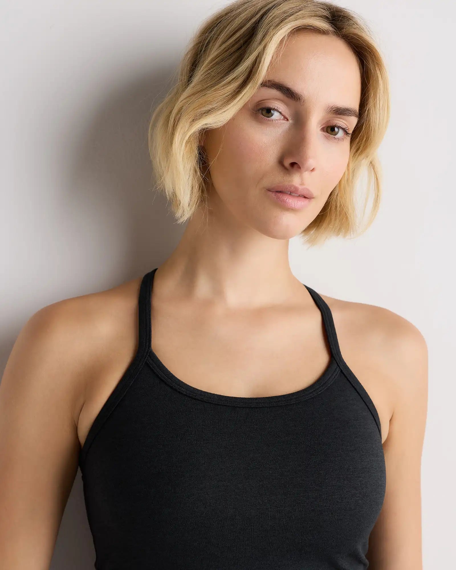 Ultra-Soft Y-Back Cropped Bra Tank