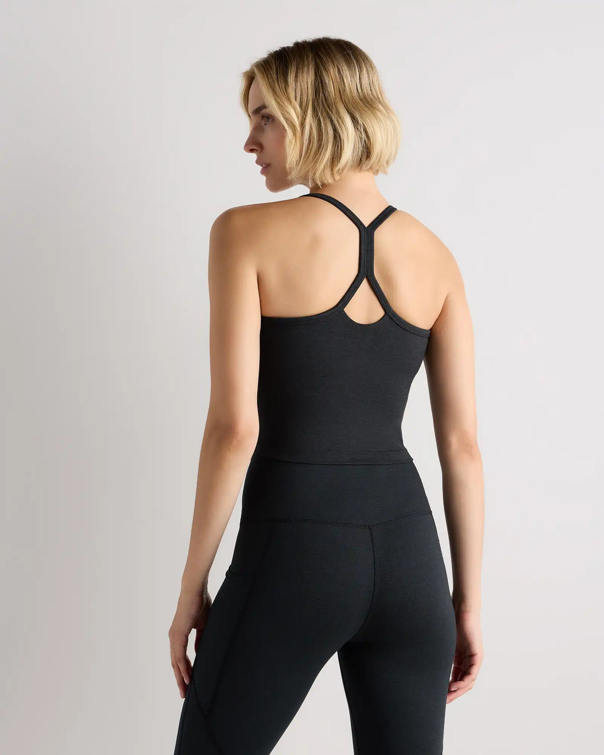 Ultra-Soft Y-Back Cropped Bra Tank