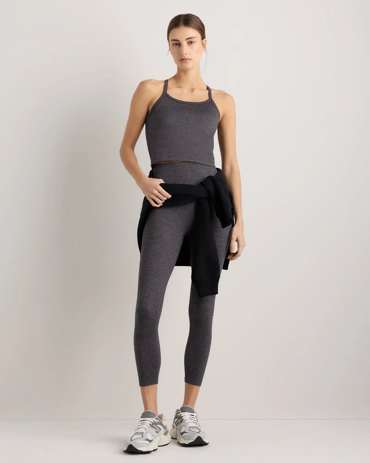 Ultra-Soft Y-Back Cropped Bra Tank