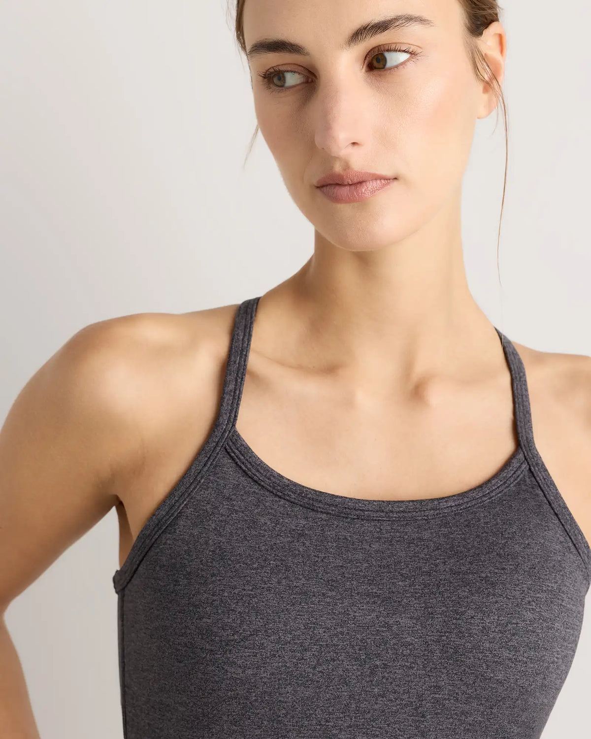 Ultra-Soft Y-Back Cropped Bra Tank