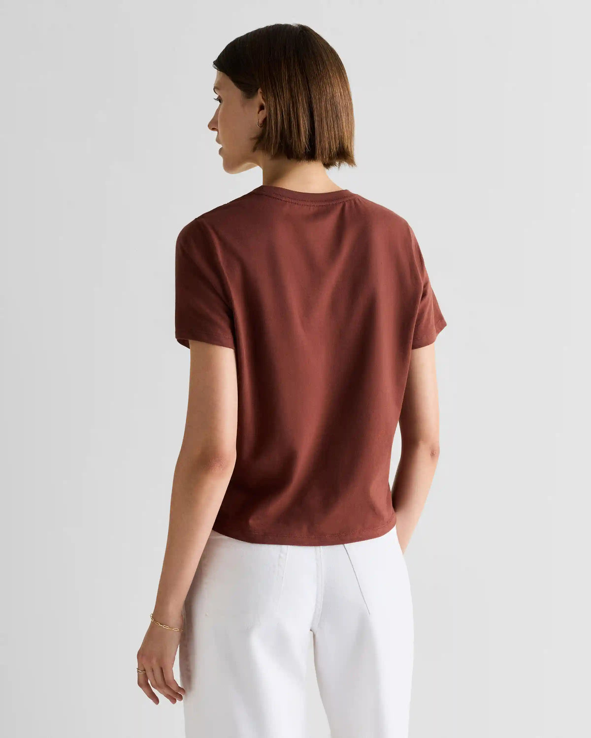 100% Organic Cotton Boxy Crewneck Tee (3-Pack)