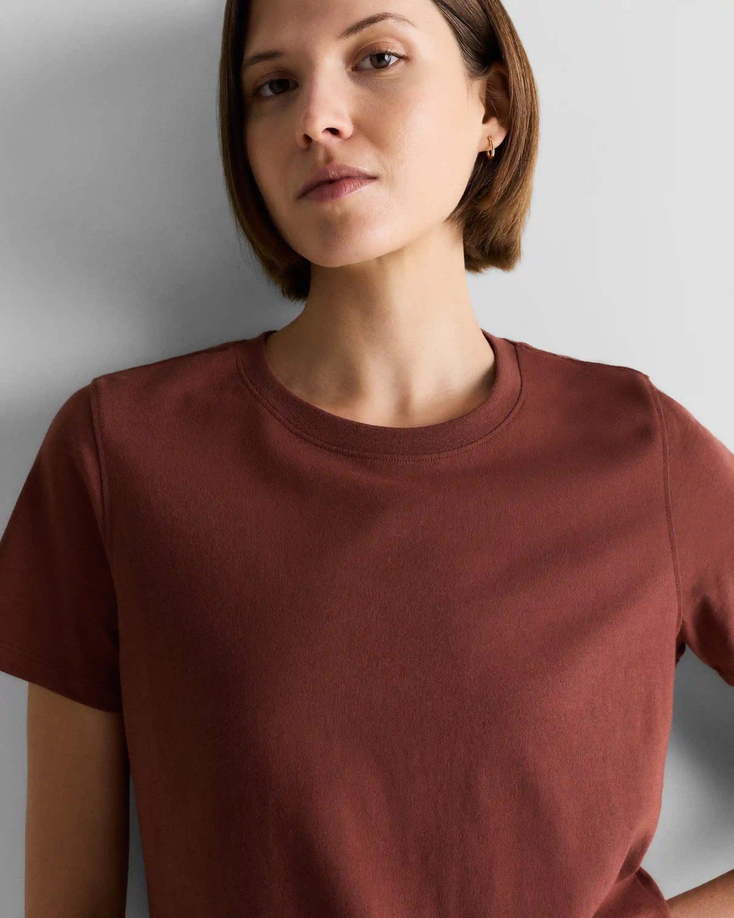 100% Organic Cotton Boxy Crewneck Tee (3-Pack)