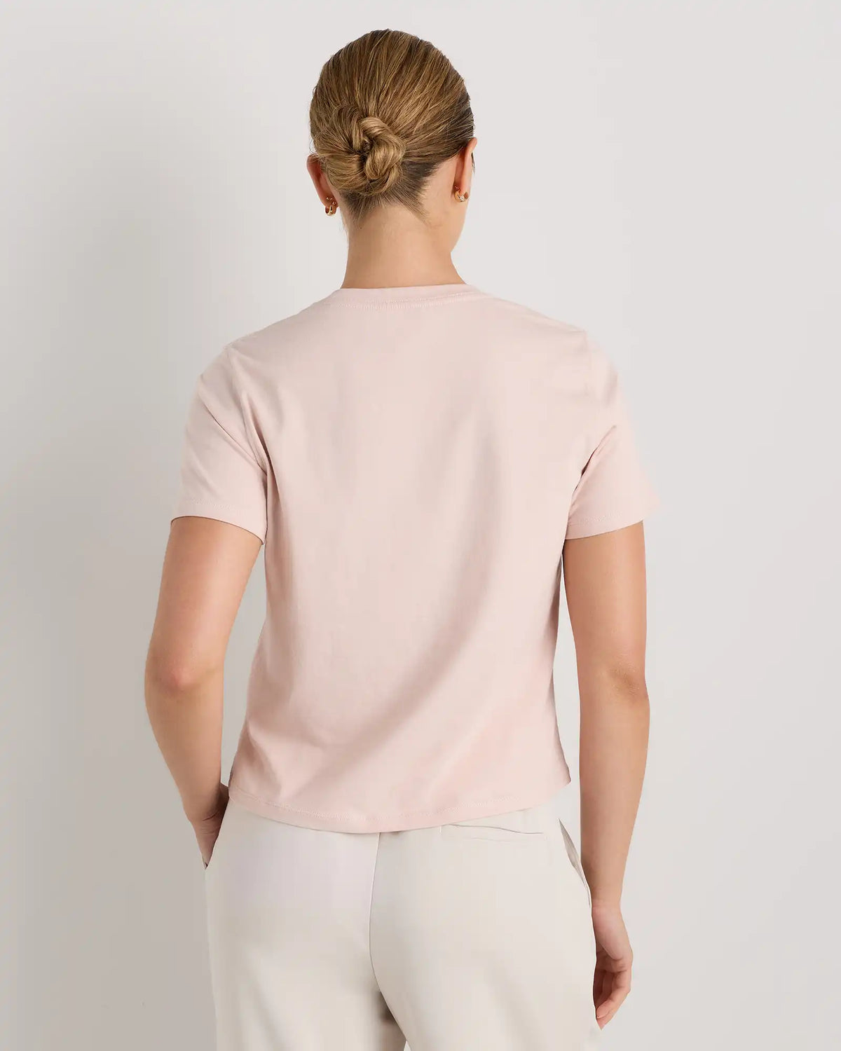 100% Organic Cotton Boxy Crewneck Tee