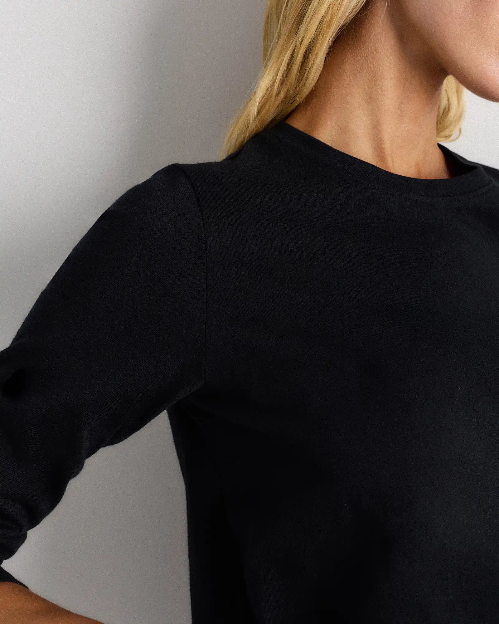 100% Organic Cotton Long Sleeve Swing Tee