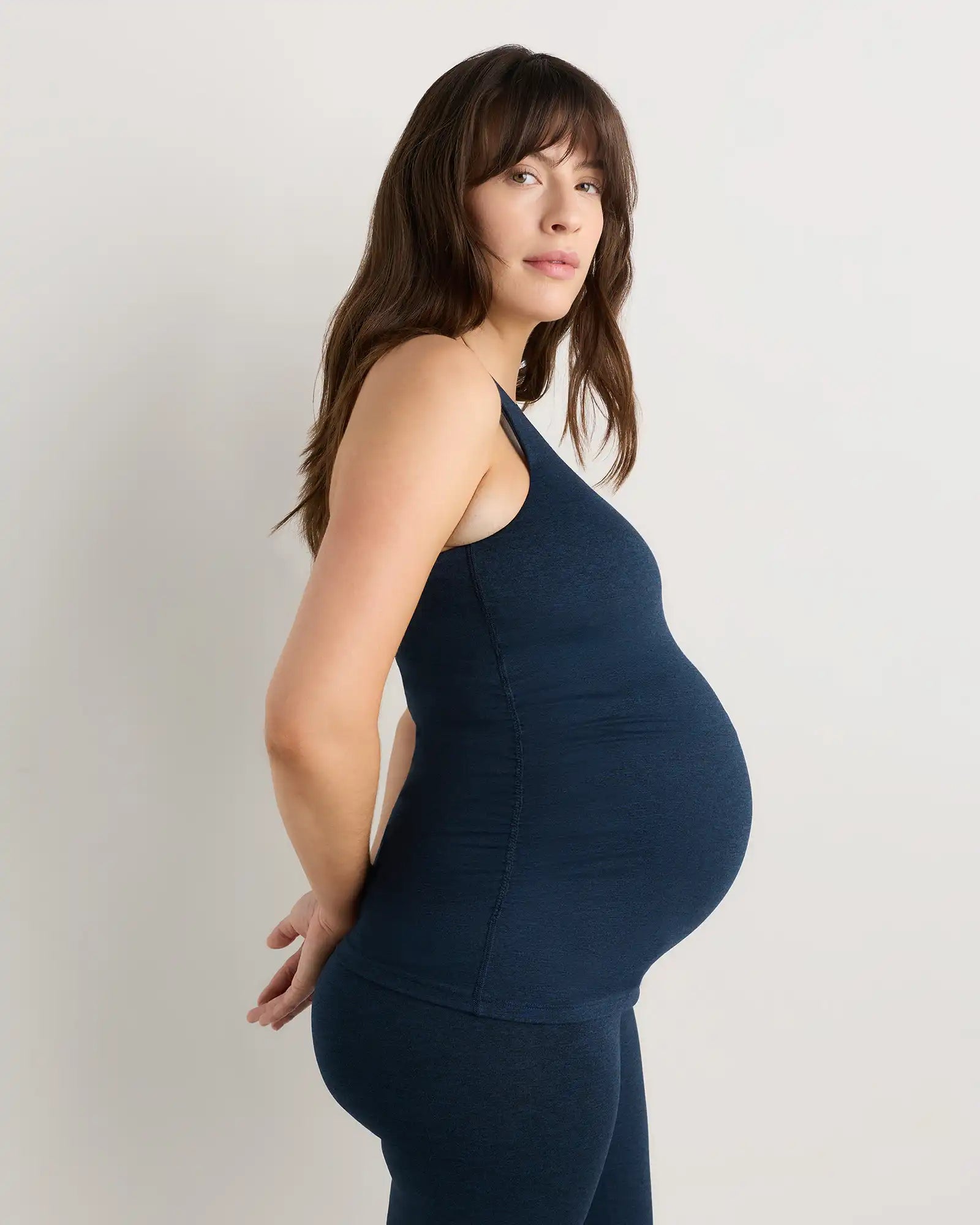 Ultra-Soft Maternity Built-In Bra Tank