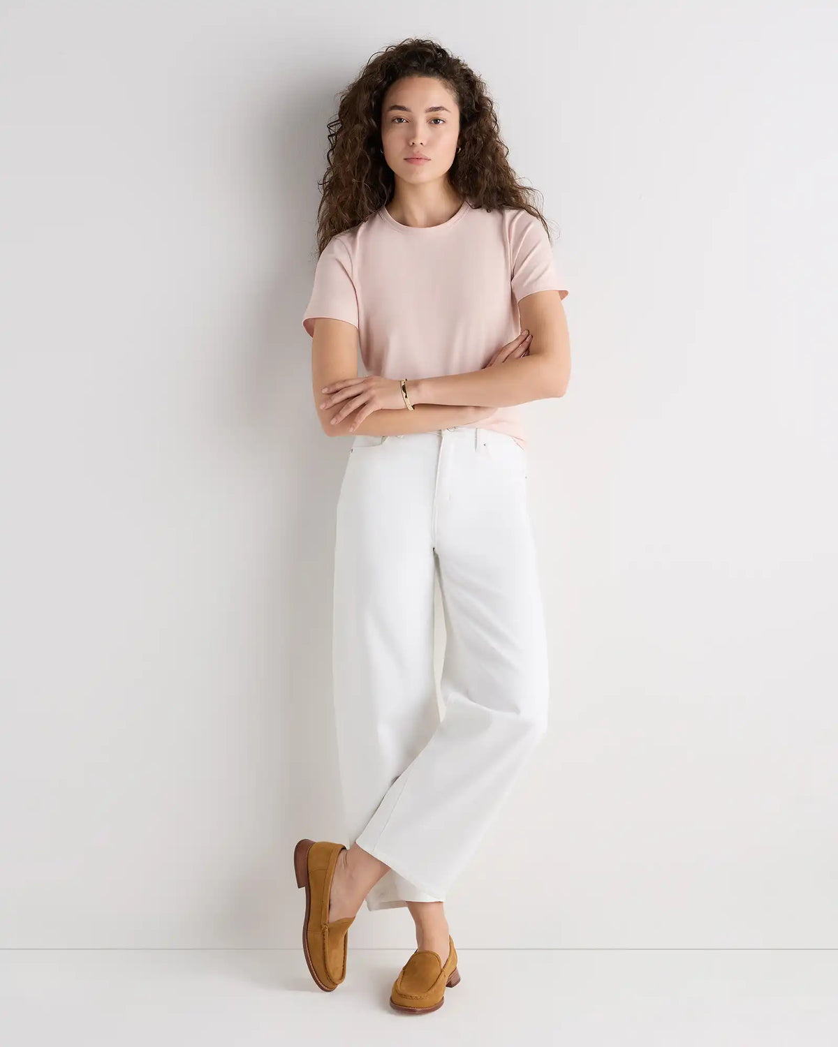 100% Pima Cotton Luxe Touch Slim Fit Tee