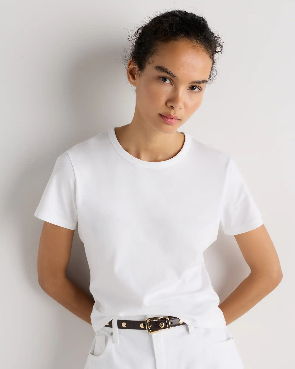 100% Pima Cotton Luxe Touch Slim Fit Tee
