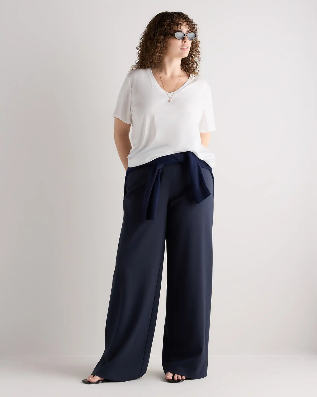 Cotton Modal V-Neck Tee