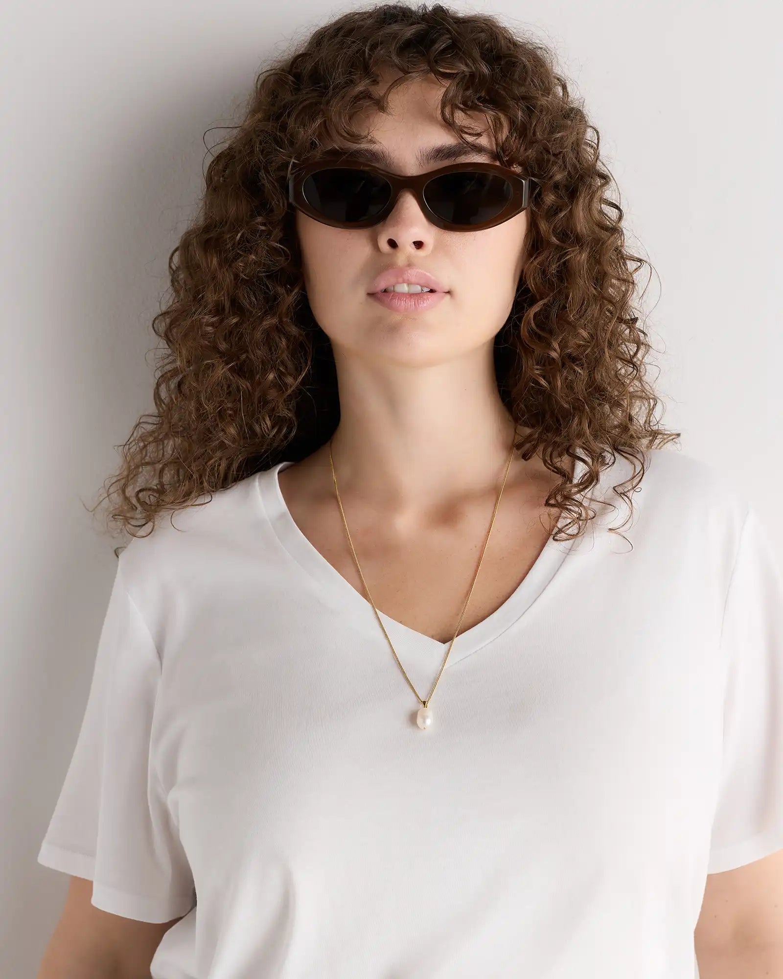 Cotton Modal V-Neck Tee