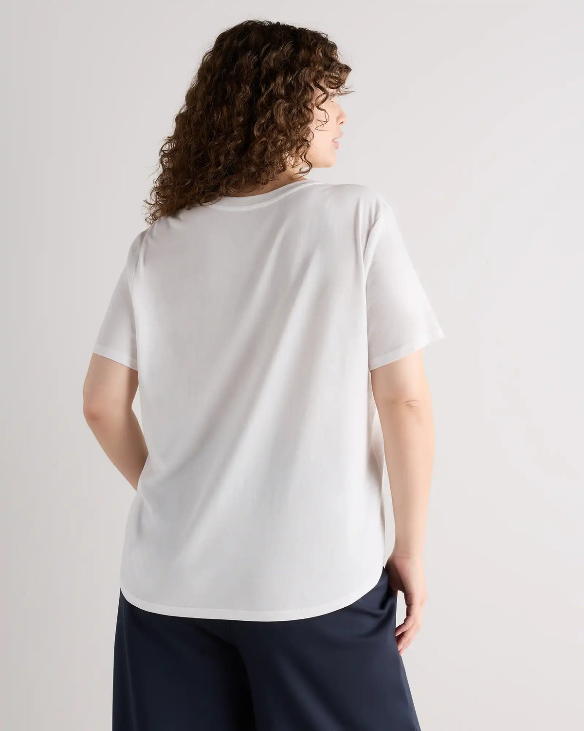 Cotton Modal V-Neck Tee