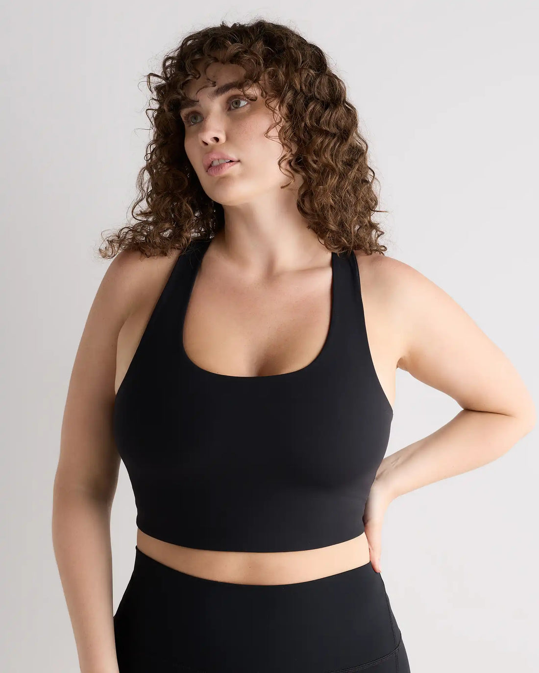 Ultra-Form Scoop Neck Longline Bra