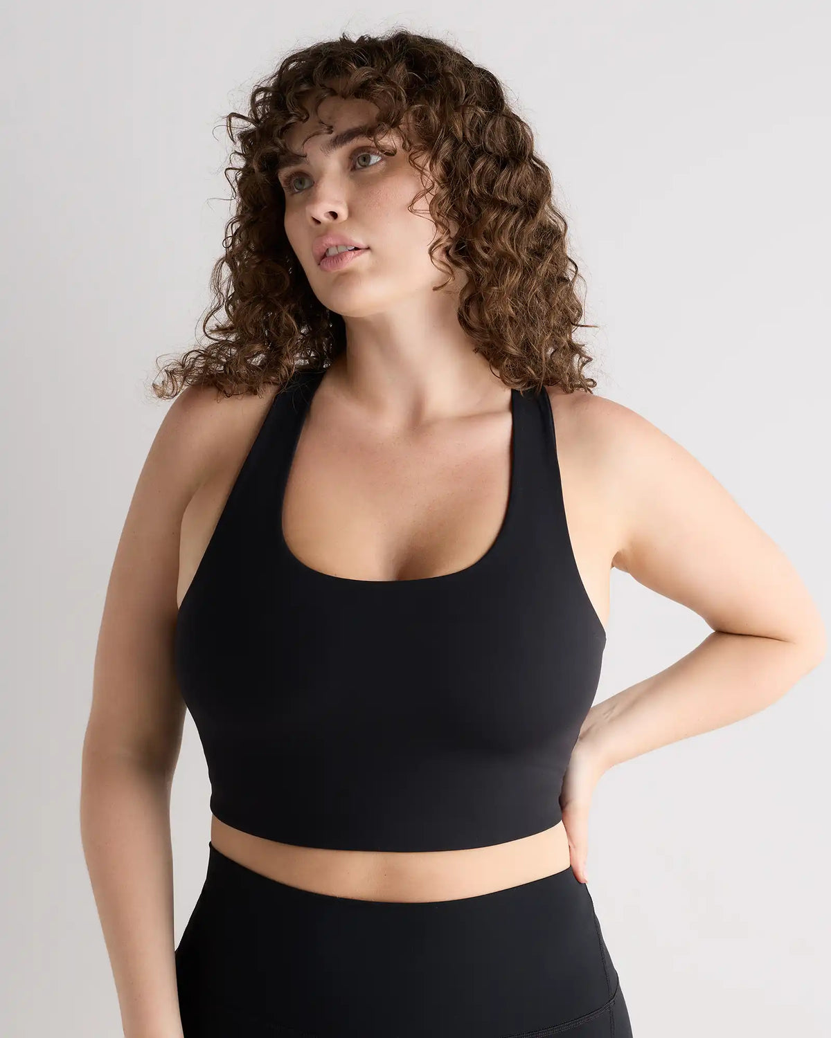 Ultra-Form Scoop Neck Longline Bra
