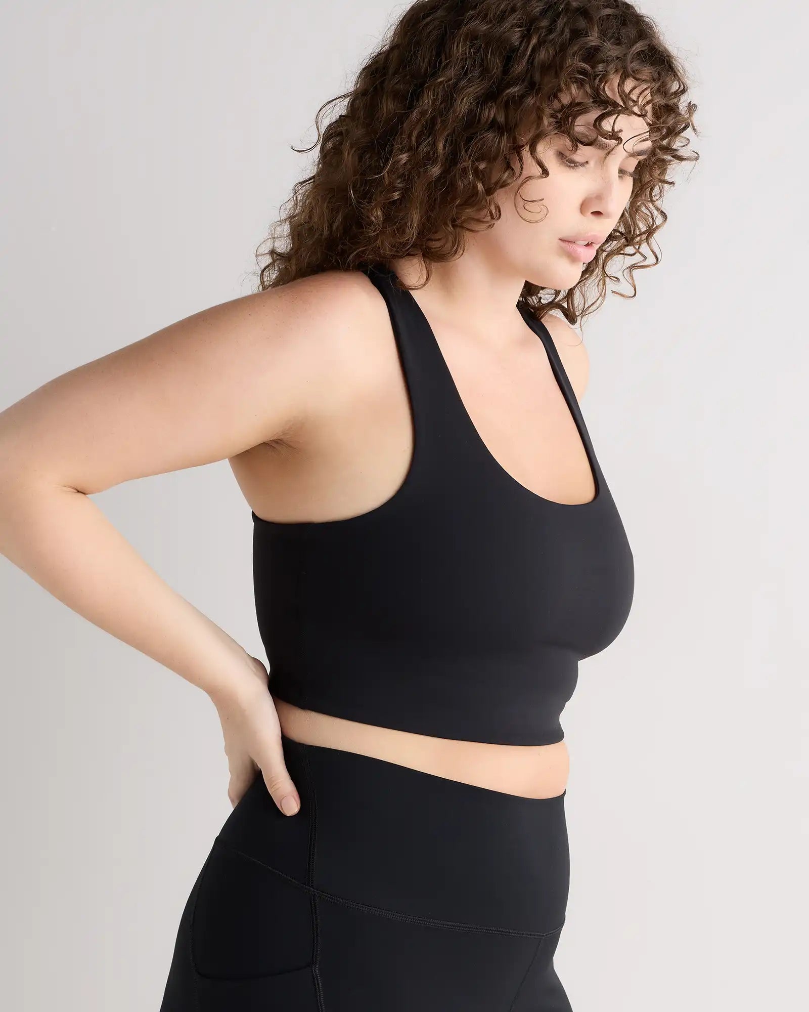Ultra-Form Scoop Neck Longline Bra