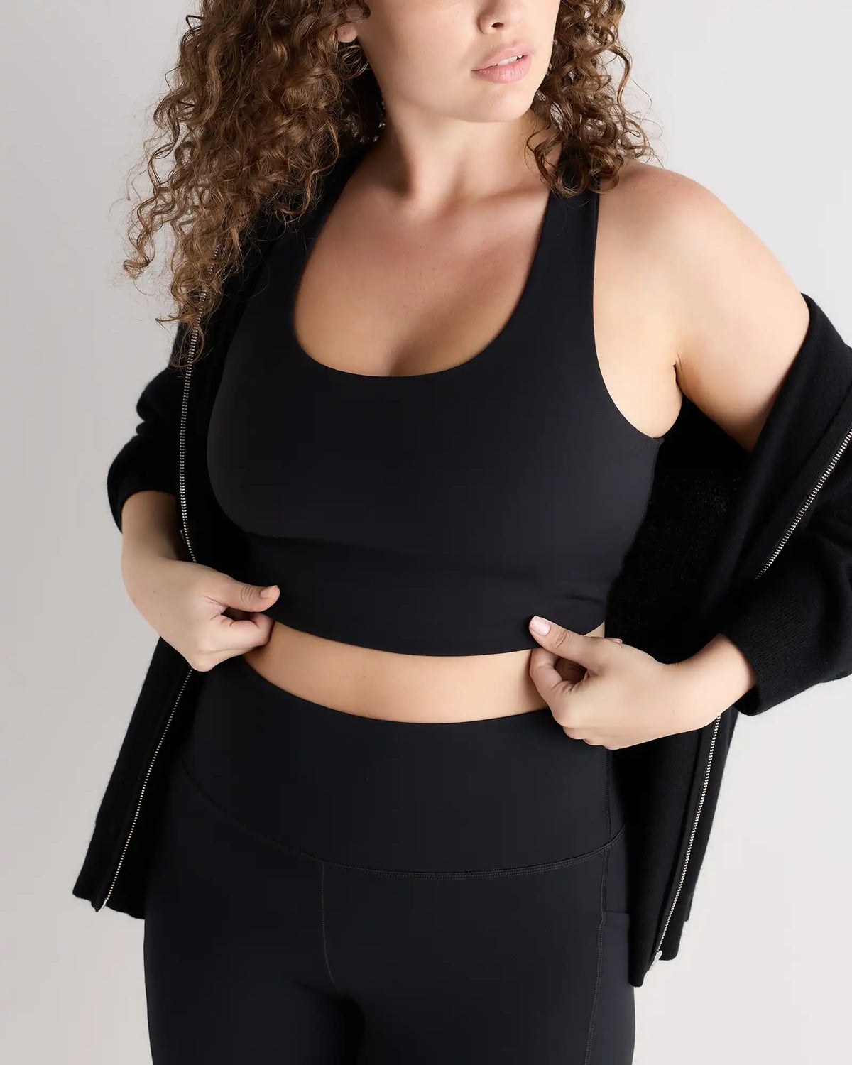Ultra-Form Scoop Neck Longline Bra