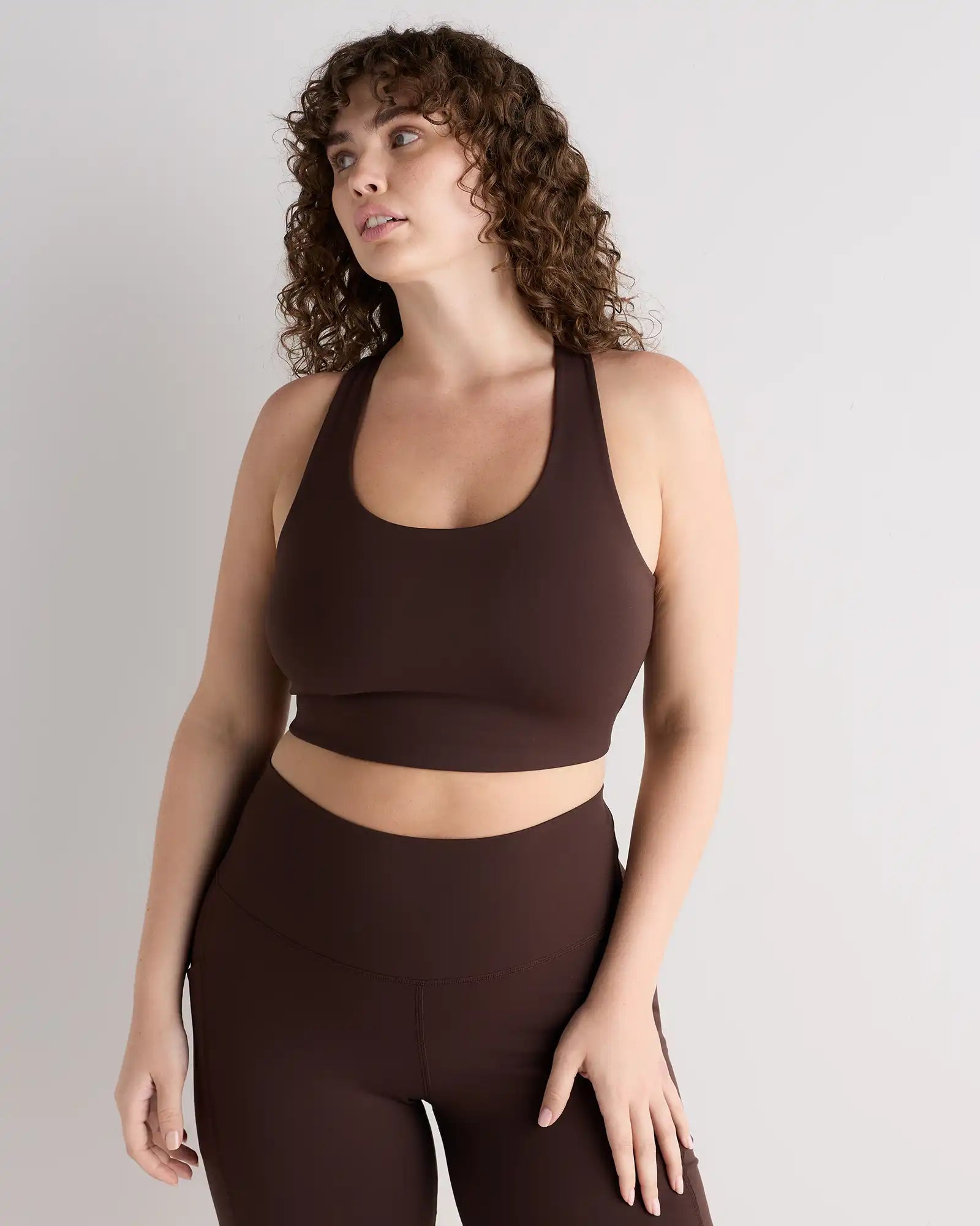 Ultra-Form Scoop Neck Longline Bra