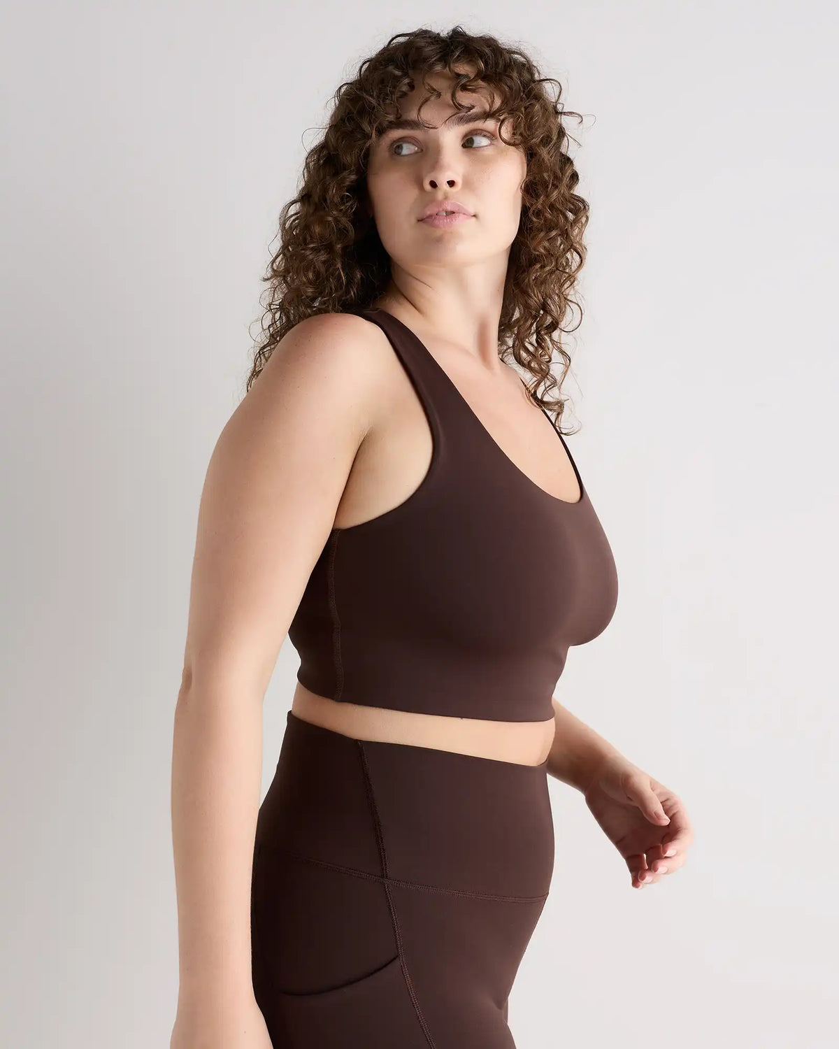 Ultra-Form Scoop Neck Longline Bra