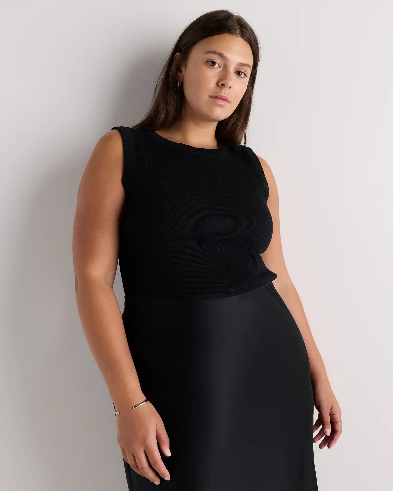 Organic Cotton Micro-Rib Cutaway Tank