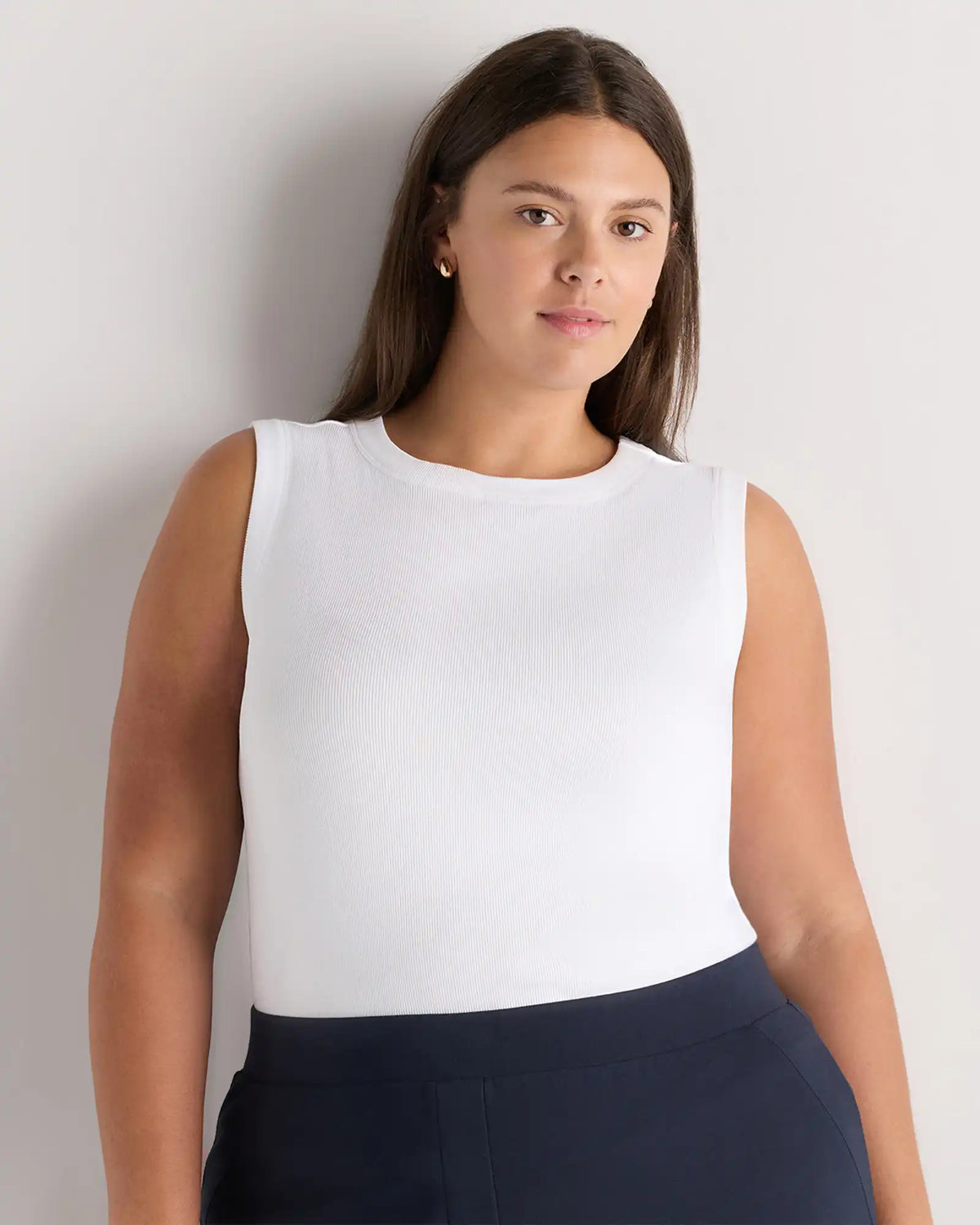 Organic Cotton Micro-Rib Cutaway Tank