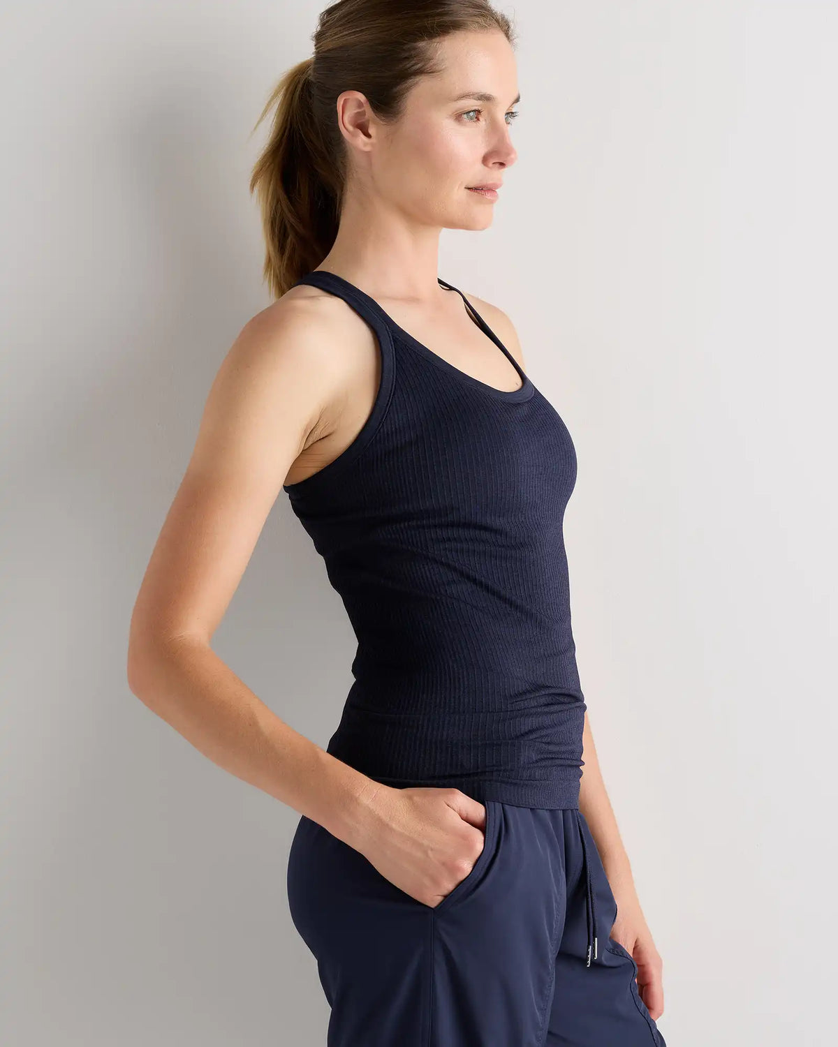 Seamless Ribbed Bra Tank