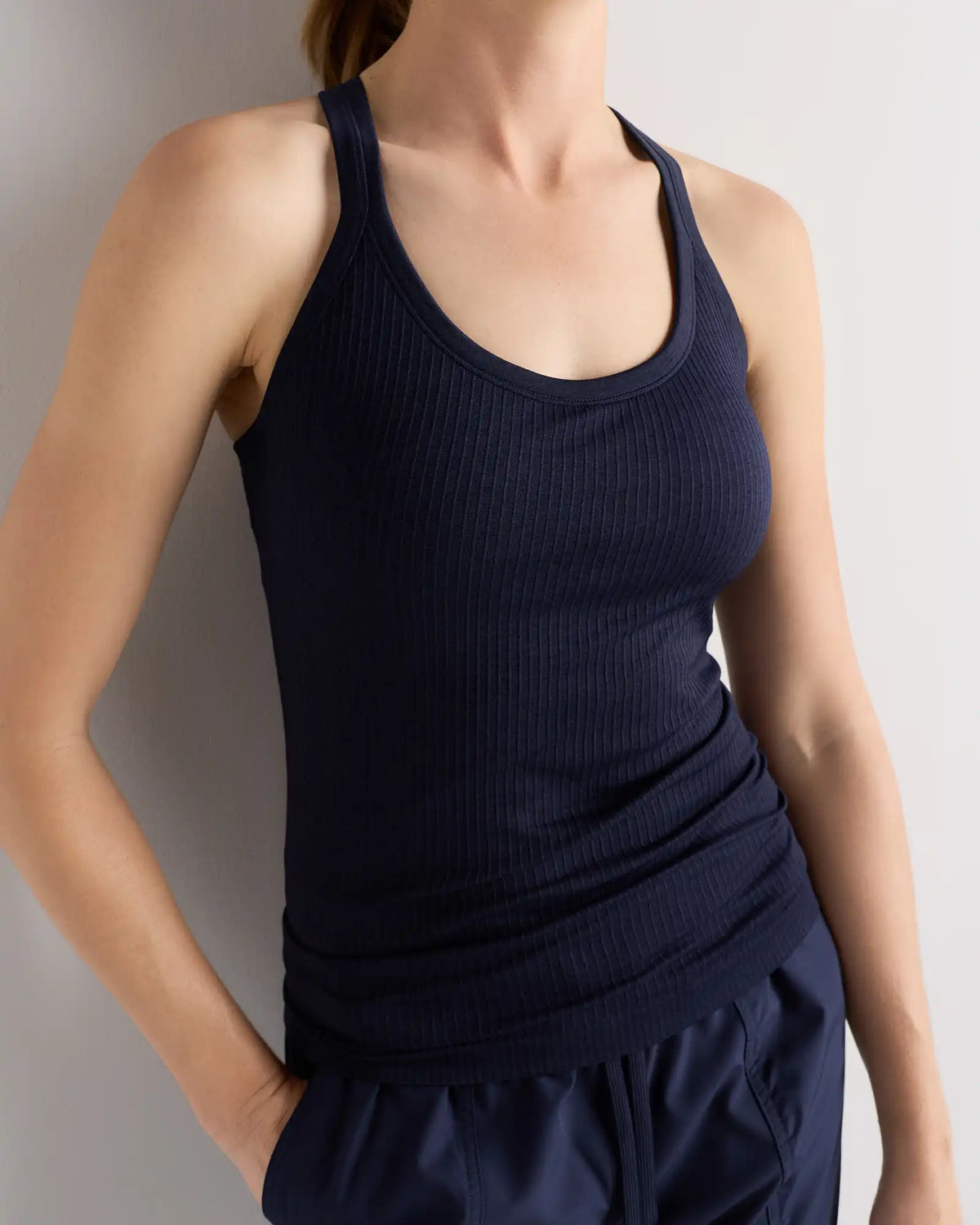 Seamless Ribbed Bra Tank