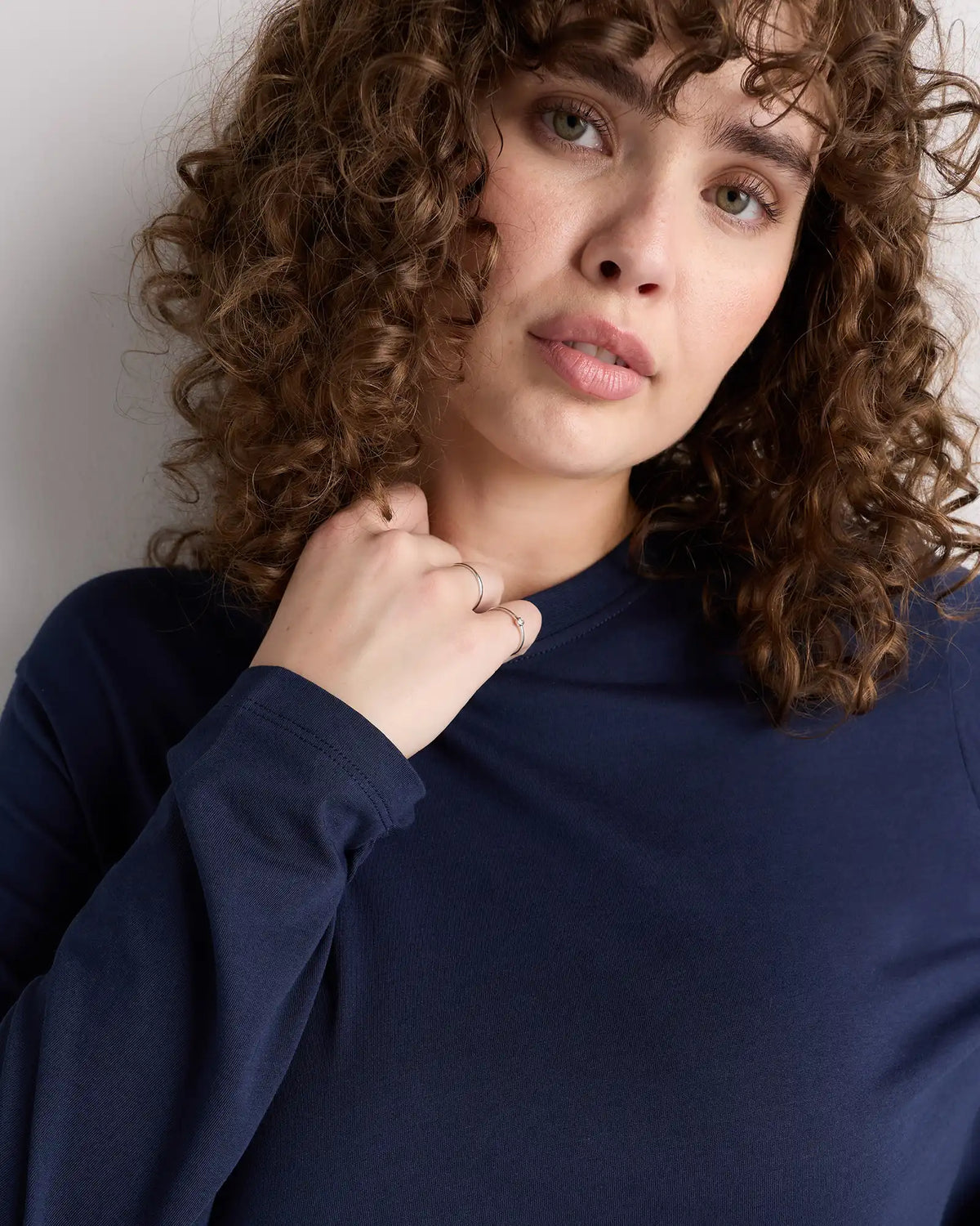 Cotton Modal Long Sleeve Tee