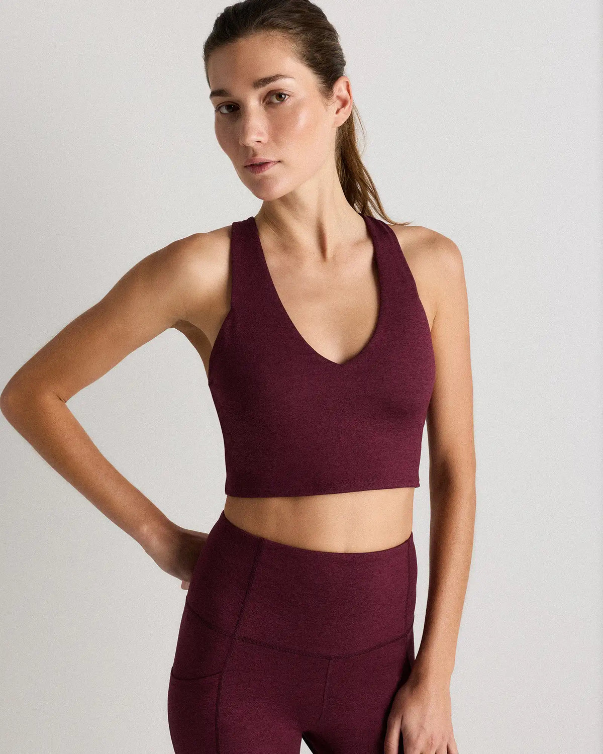 Ultra-Soft V-Neck Cropped Tank