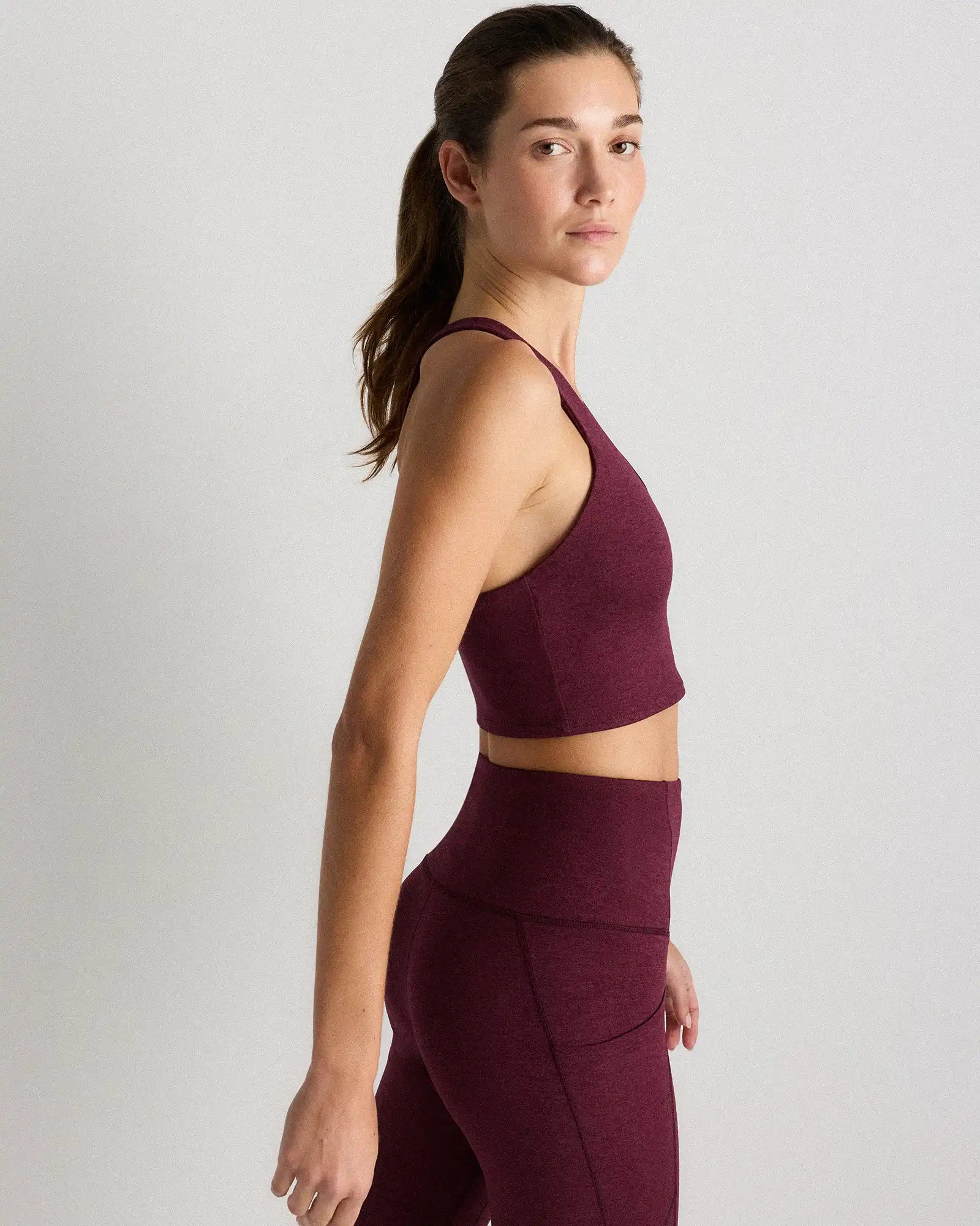 Ultra-Soft V-Neck Cropped Tank