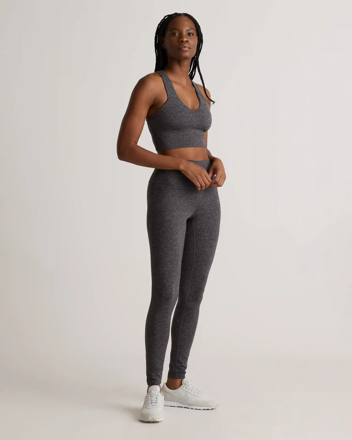Ultra-Soft V-Neck Cropped Tank