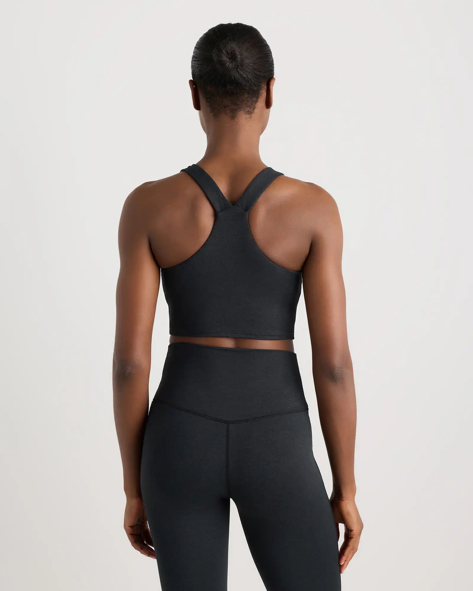 Ultra-Soft V-Neck Cropped Tank