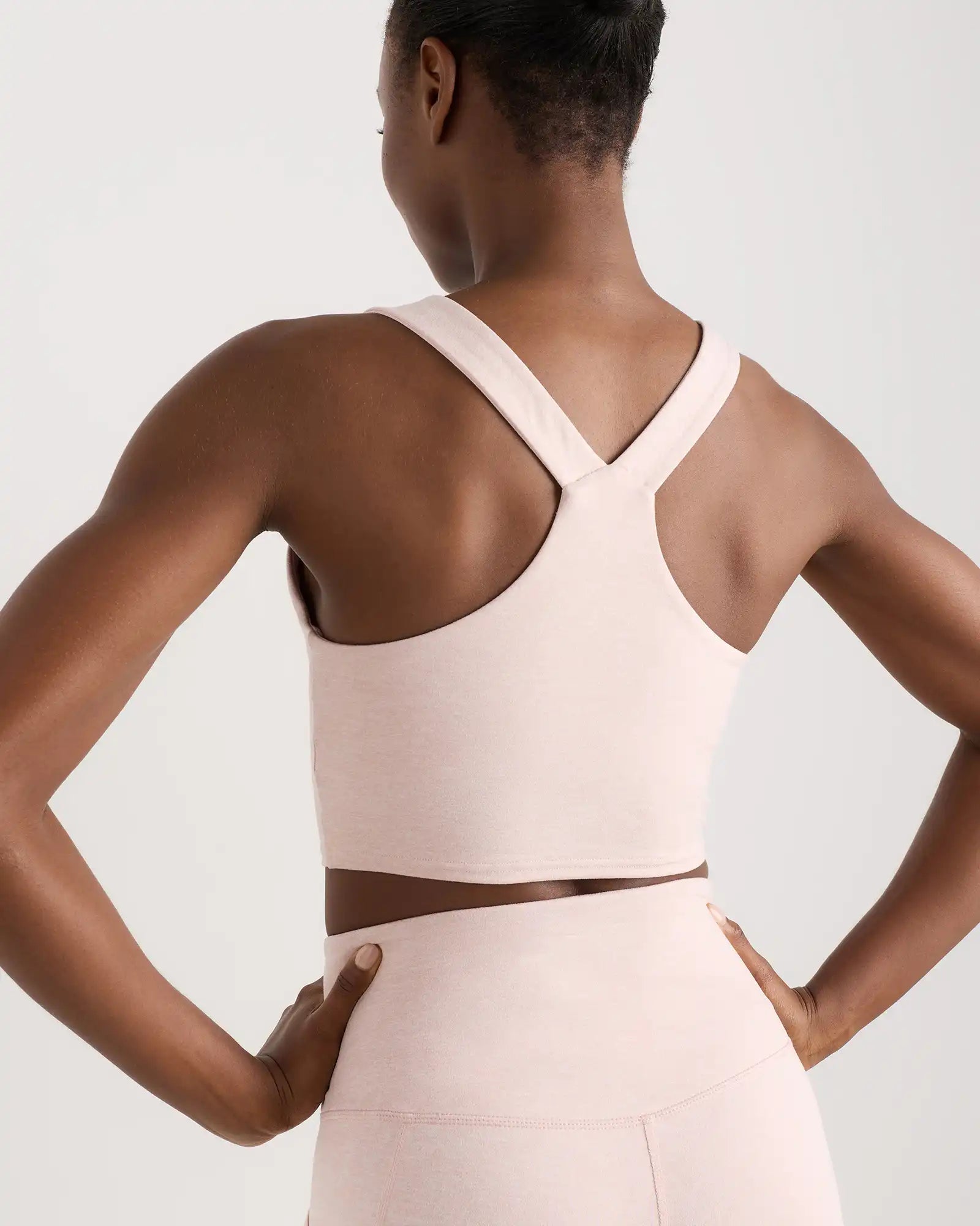 Ultra-Soft V-Neck Cropped Tank