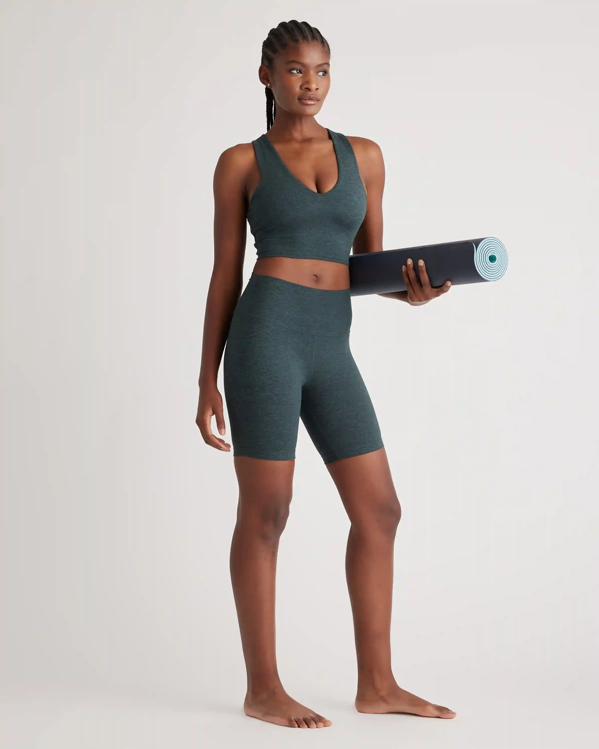 Ultra-Soft V-Neck Cropped Tank