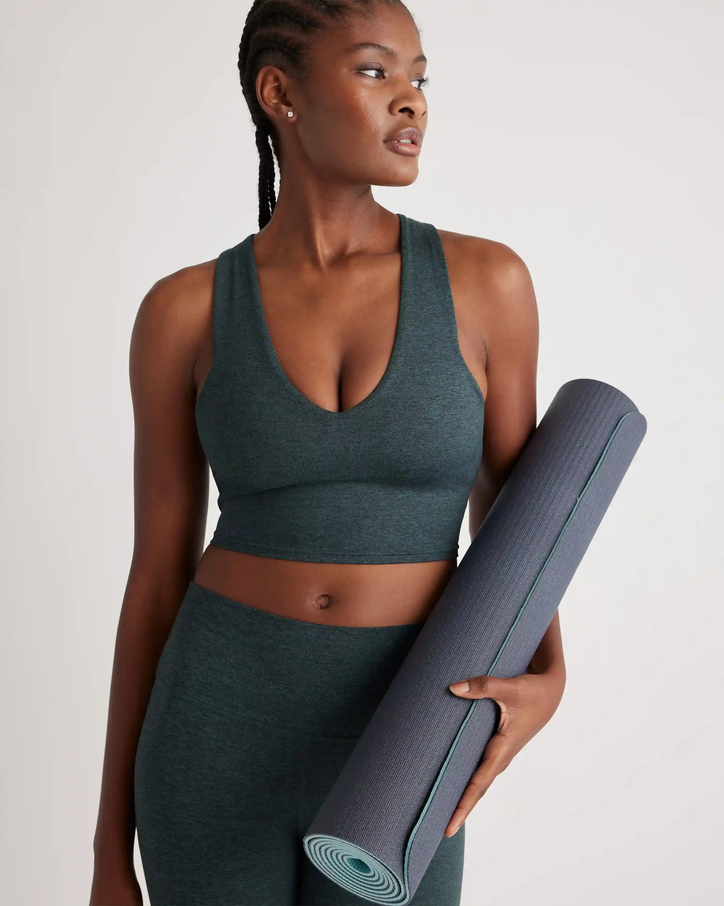 Ultra-Soft V-Neck Cropped Tank
