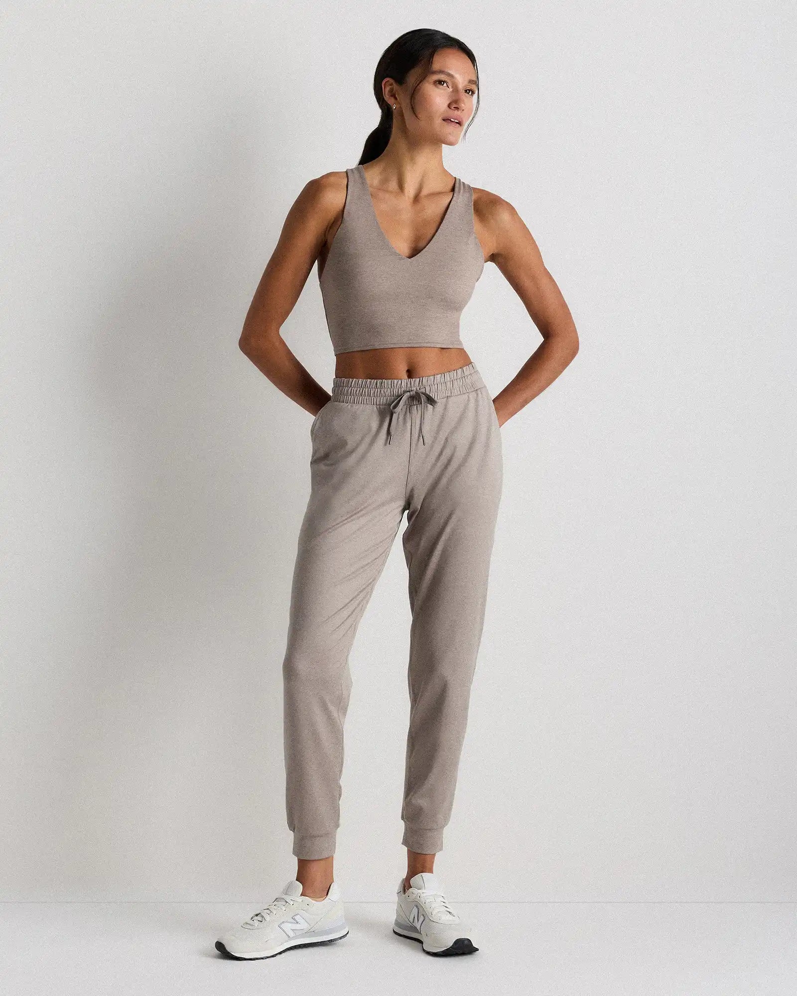 Ultra-Soft V-Neck Cropped Tank