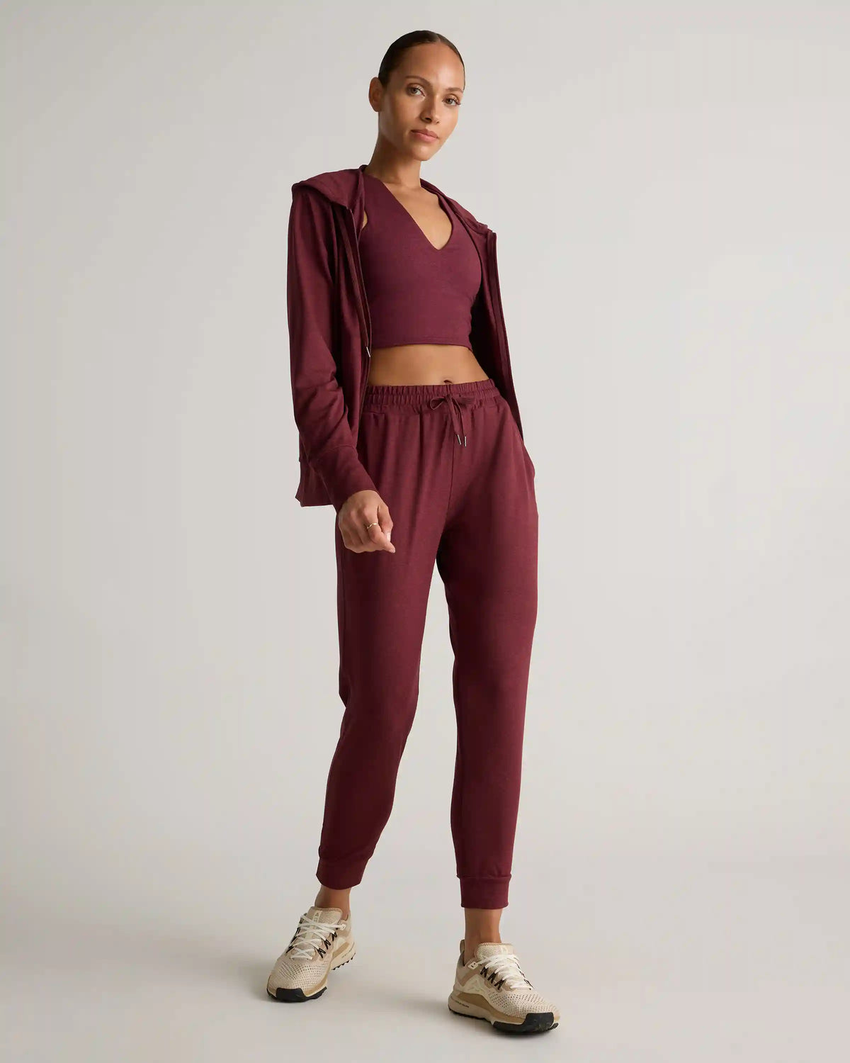 Ultra-Soft V-Neck Cropped Tank