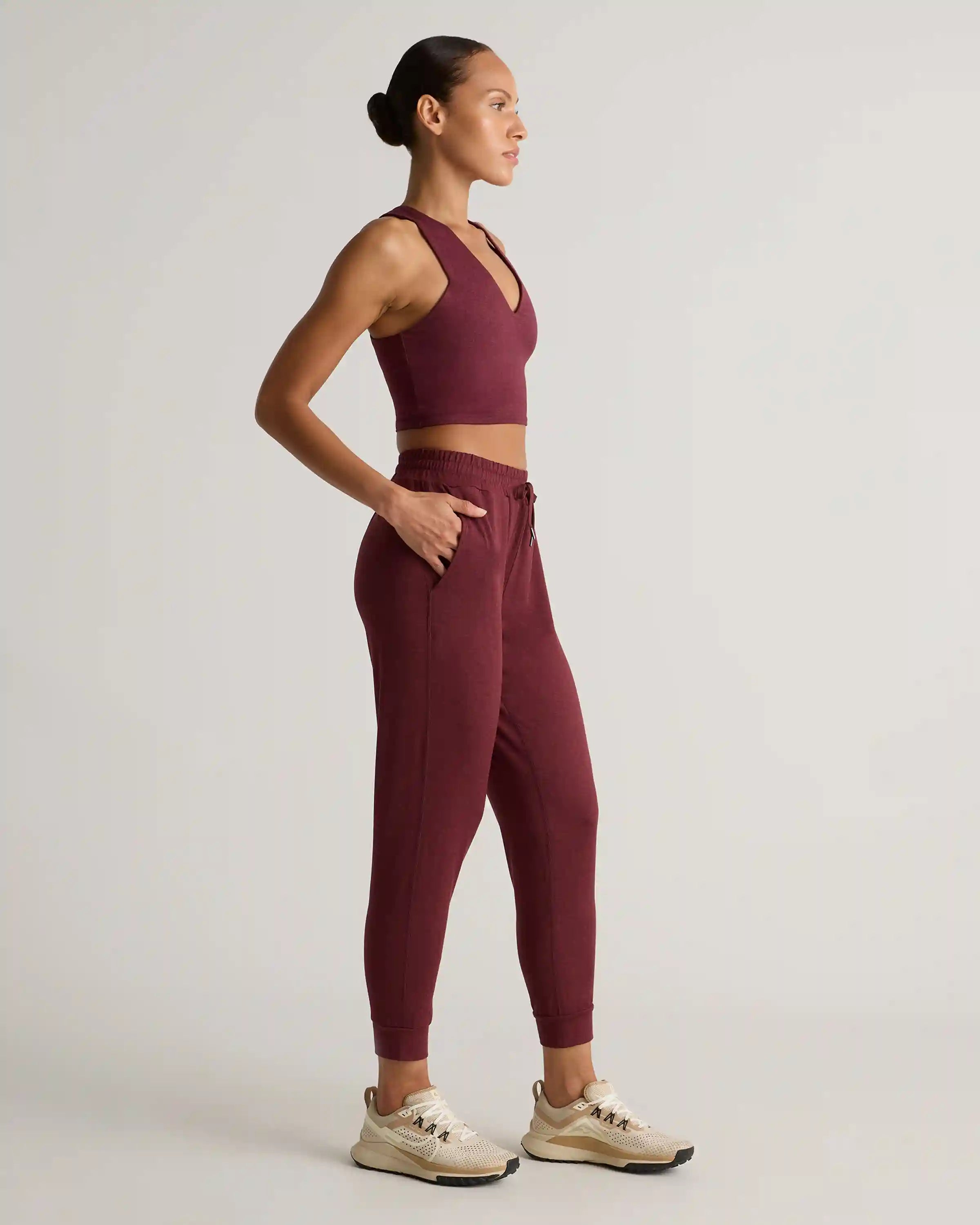 Ultra-Soft V-Neck Cropped Tank