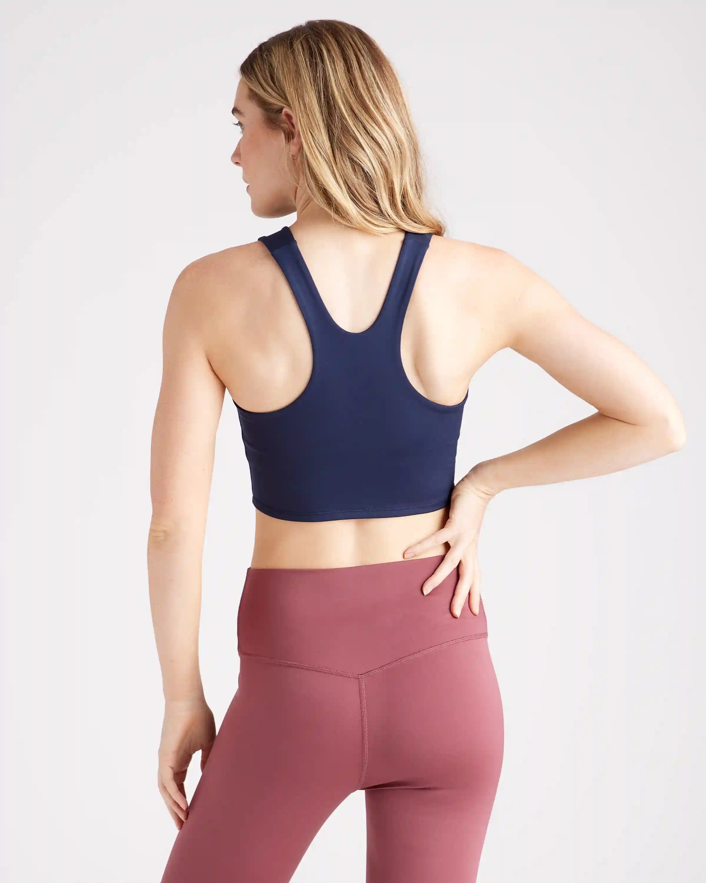 Ultra-Soft High-Neck Cropped Tank