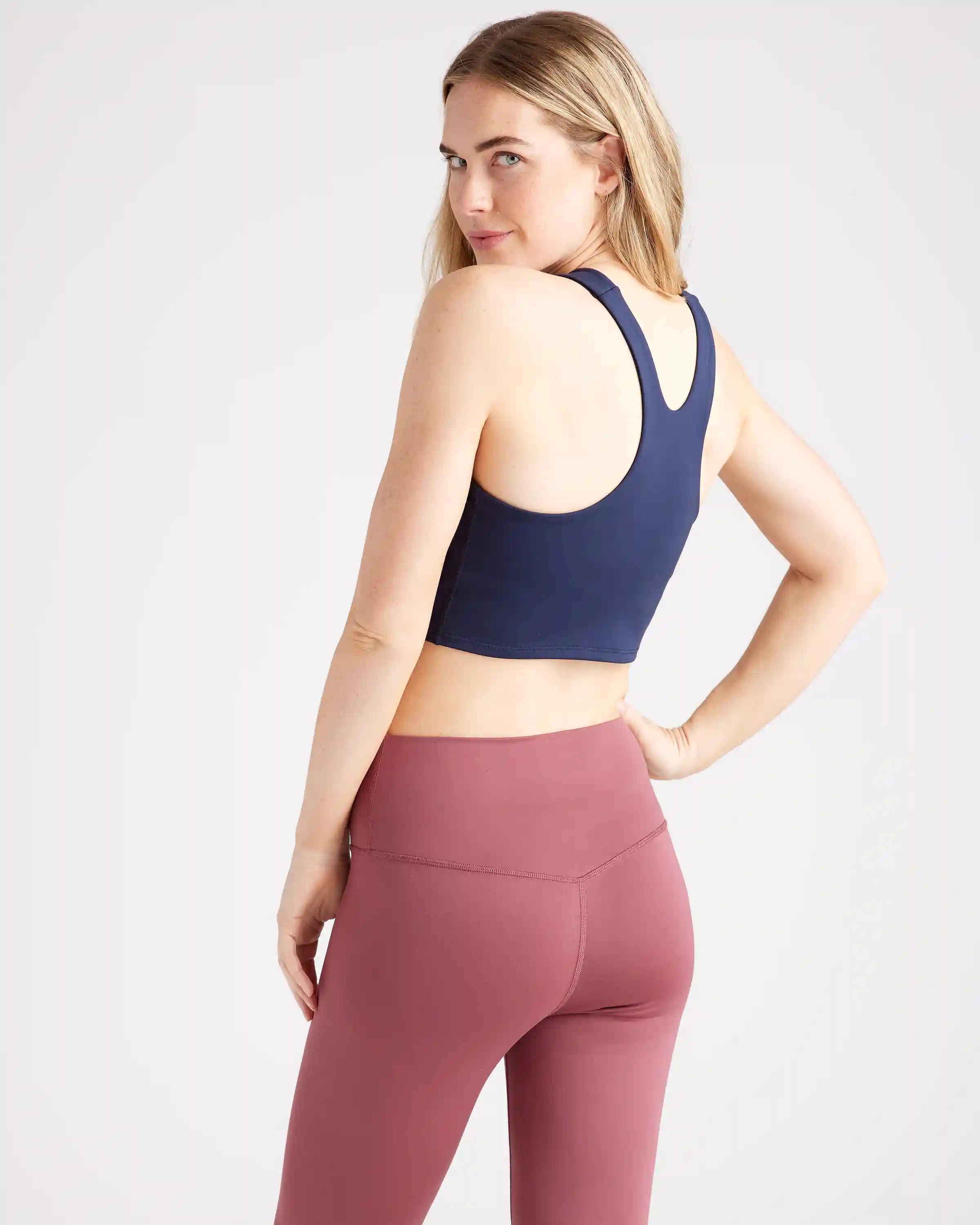 Ultra-Soft High-Neck Cropped Tank