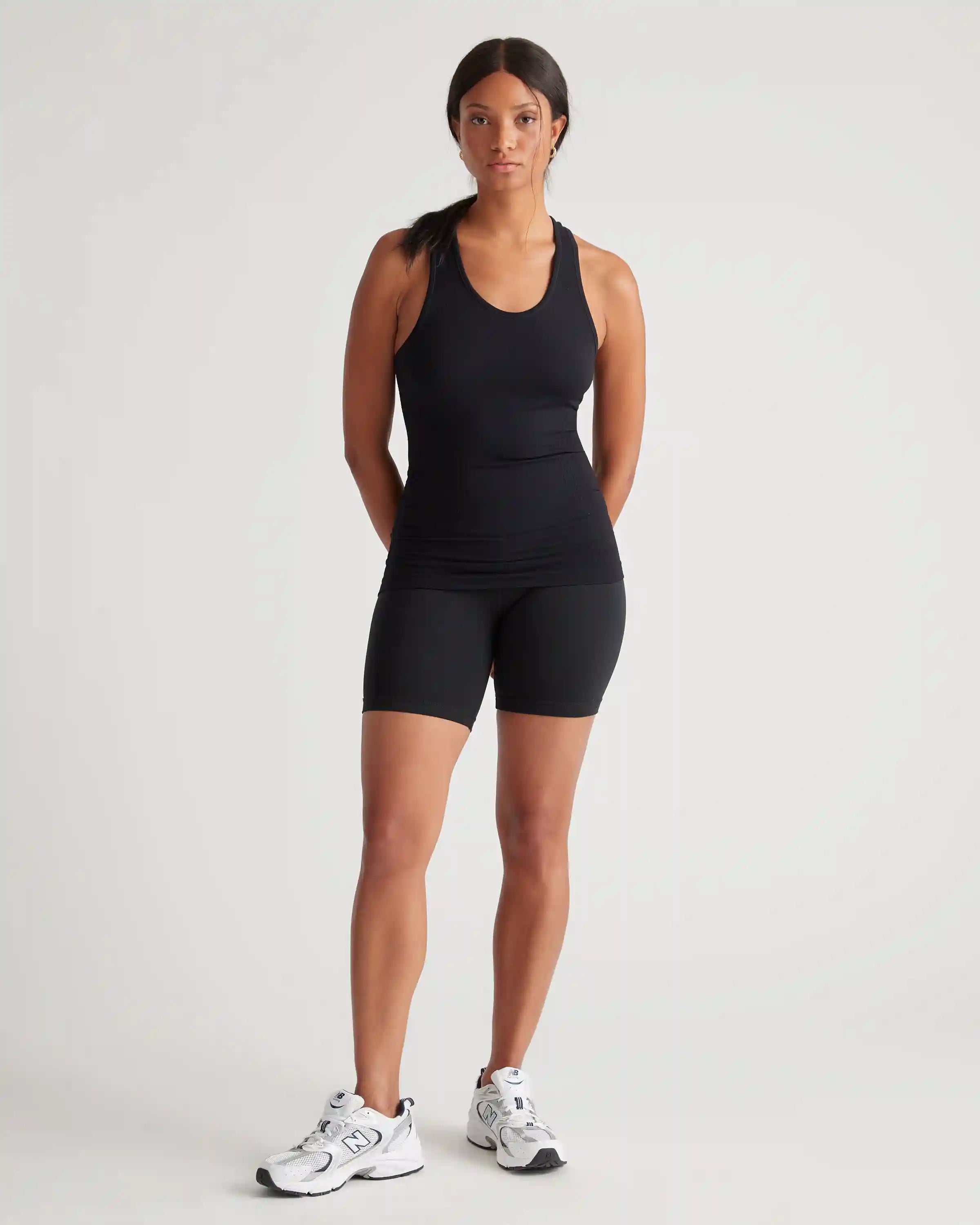 Seamless Ruched Racerback Tank