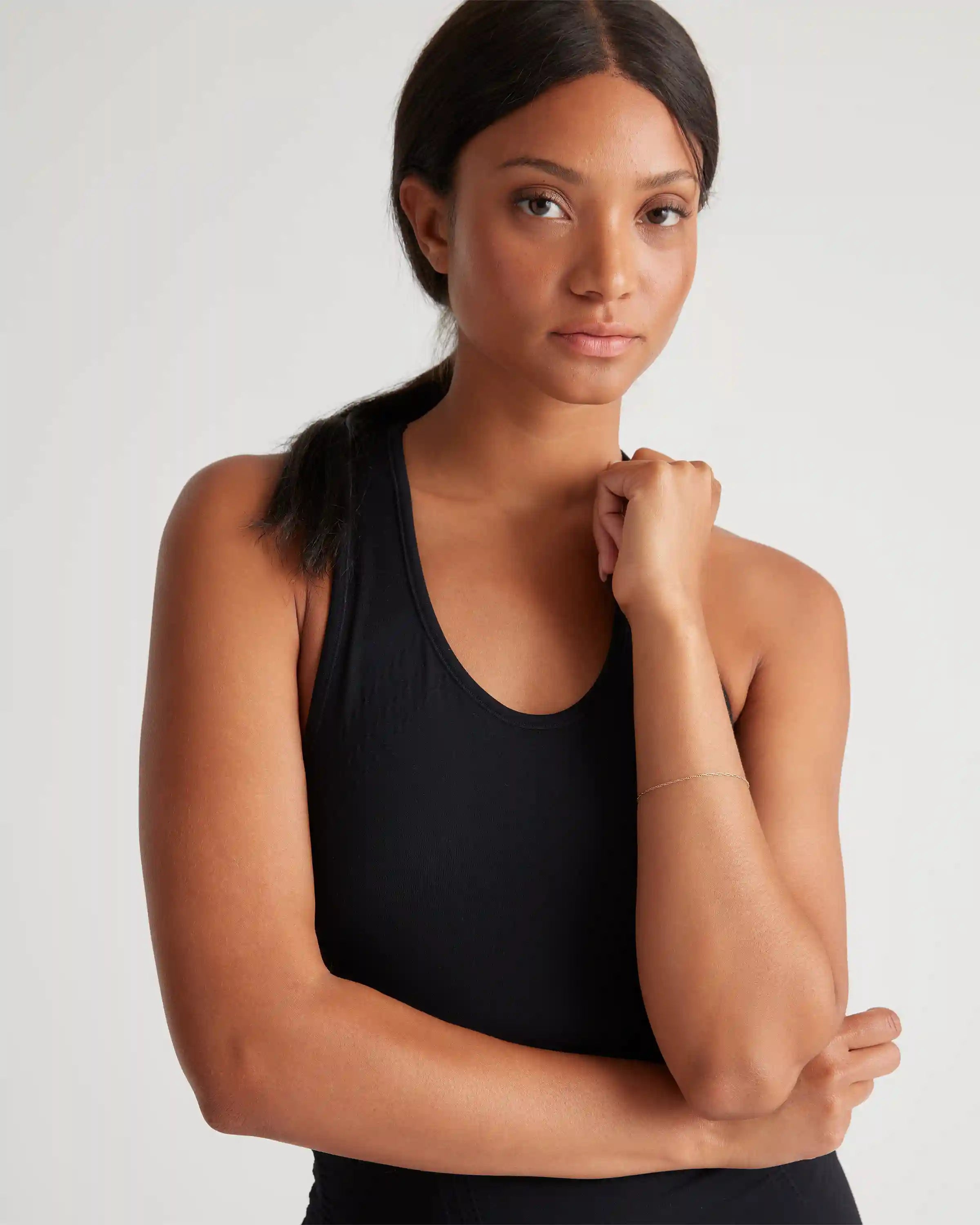 Seamless Ruched Racerback Tank