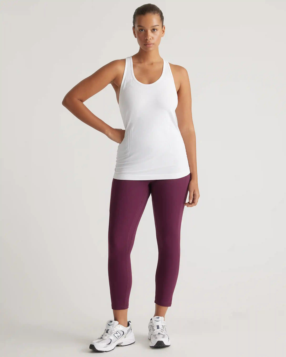 Seamless Ruched Racerback Tank