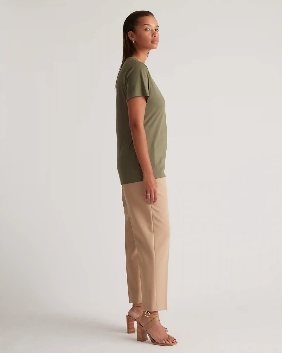 Cotton Modal V-Neck Tee