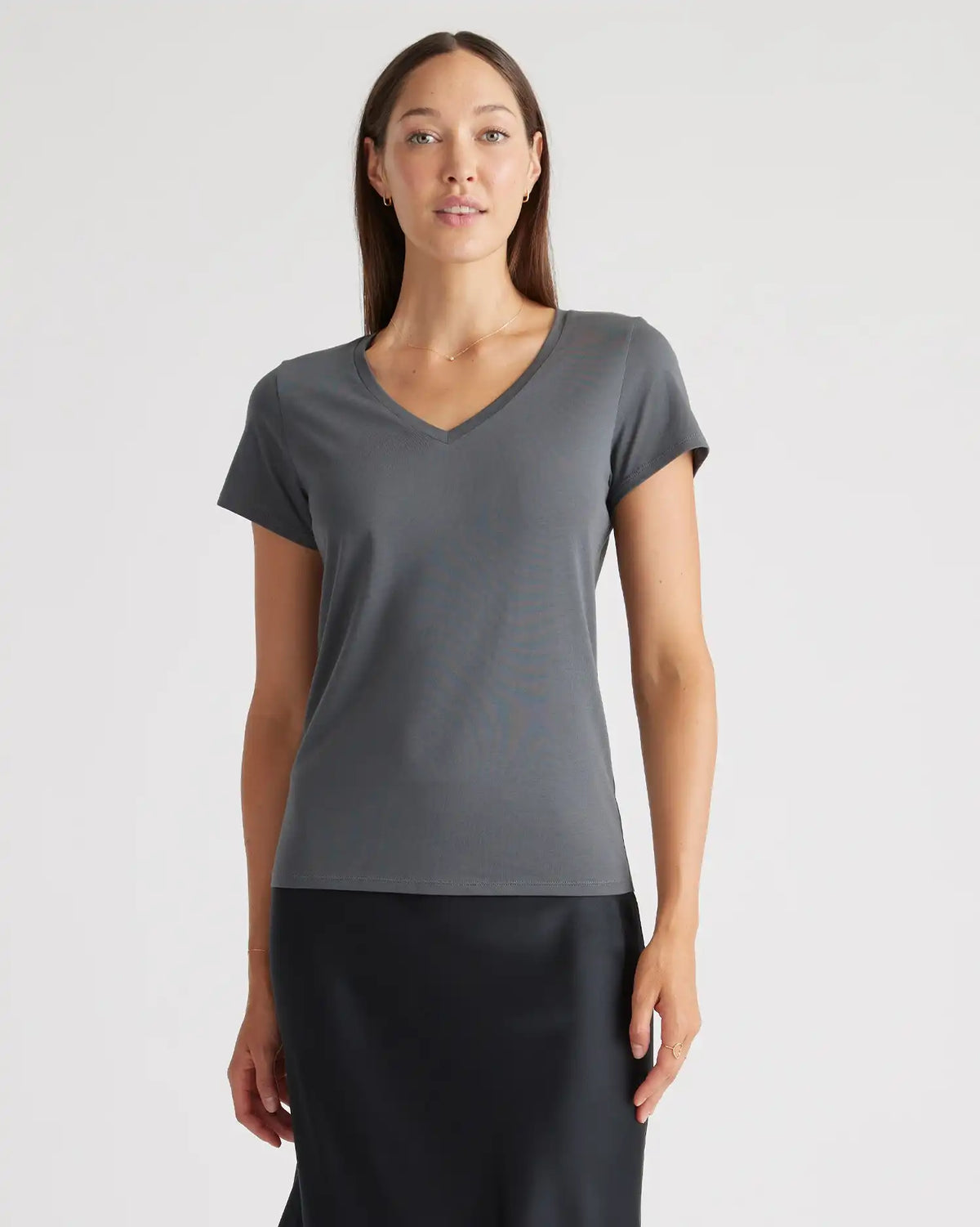 Cotton Modal V-Neck Tee