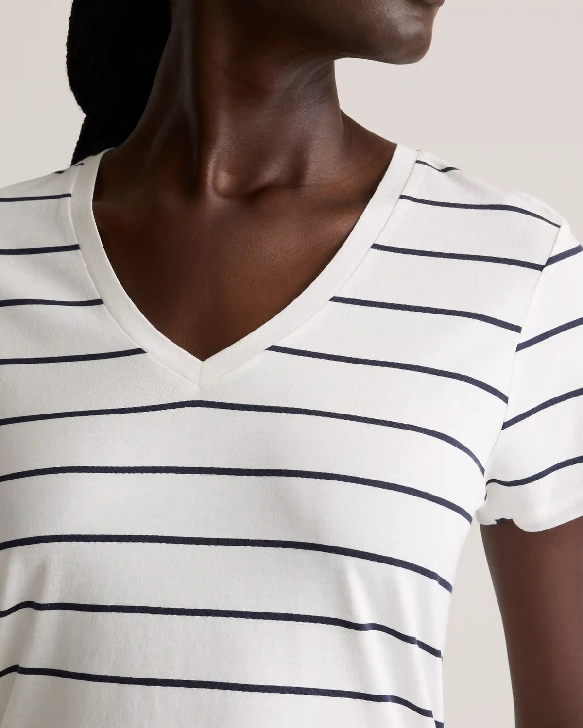 Cotton Modal V-Neck Tee