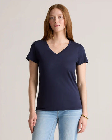 Cotton Modal V-Neck Tee