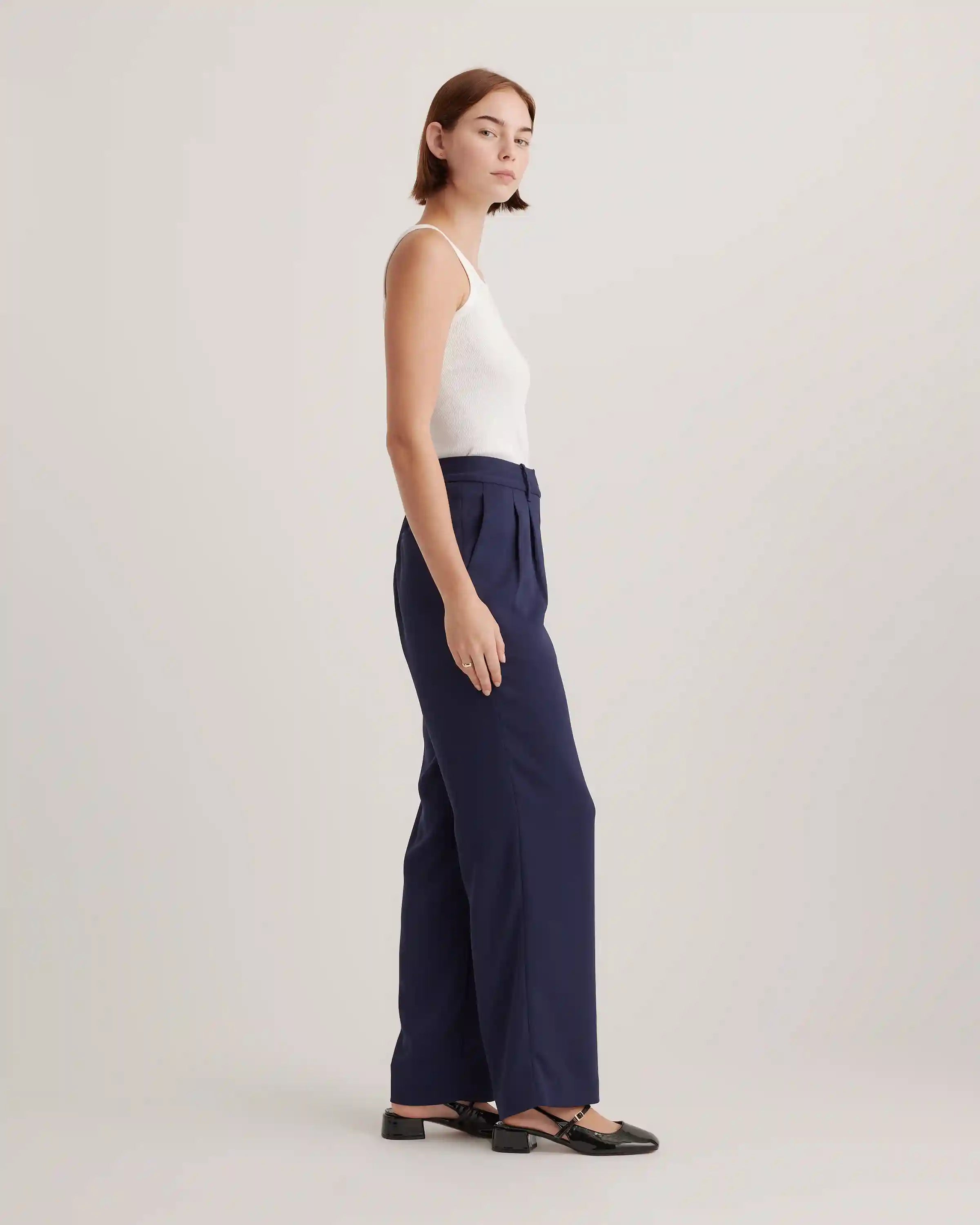 Organic Cotton Micro-Rib Scoop Neck Tank