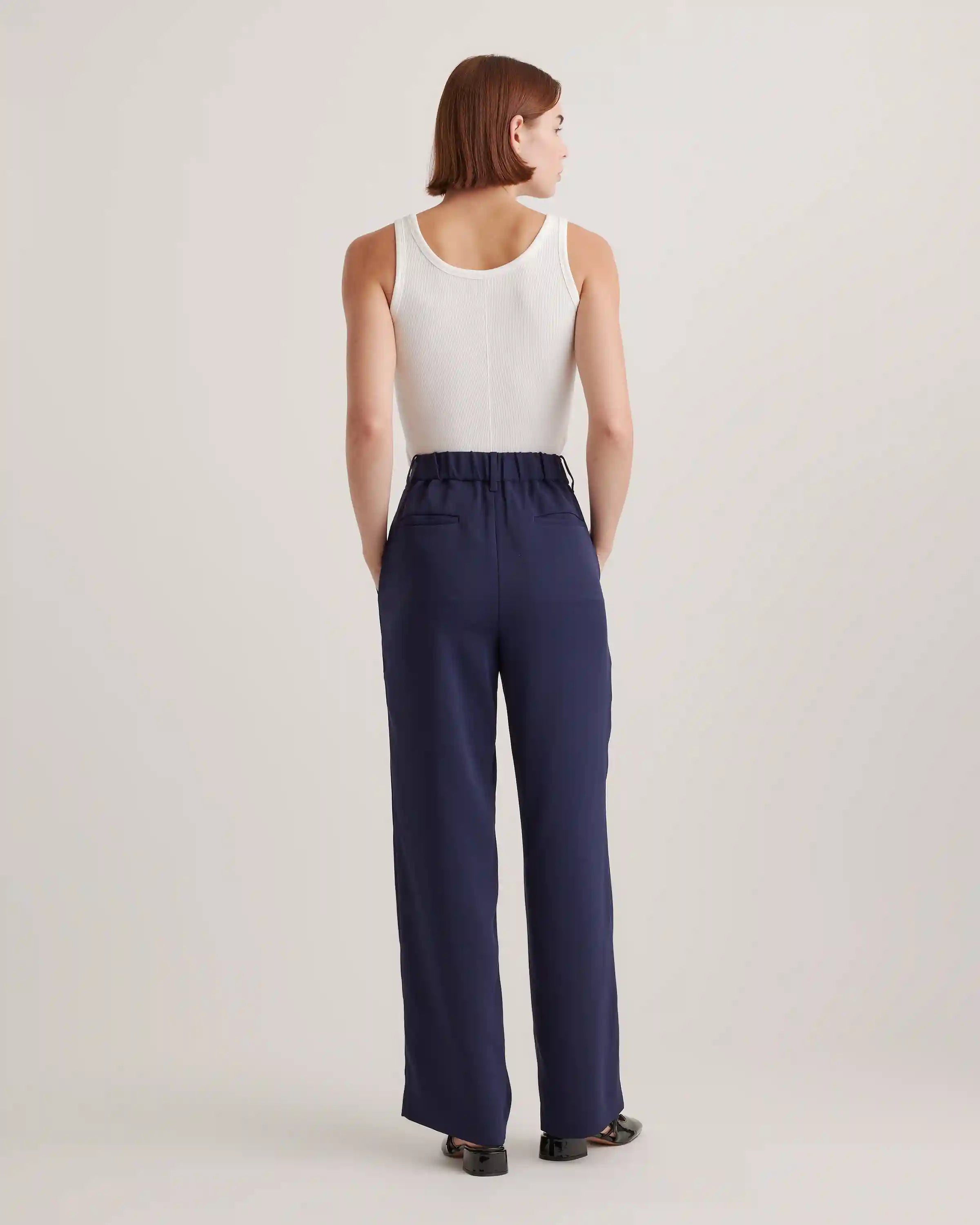 Organic Cotton Micro-Rib Scoop Neck Tank