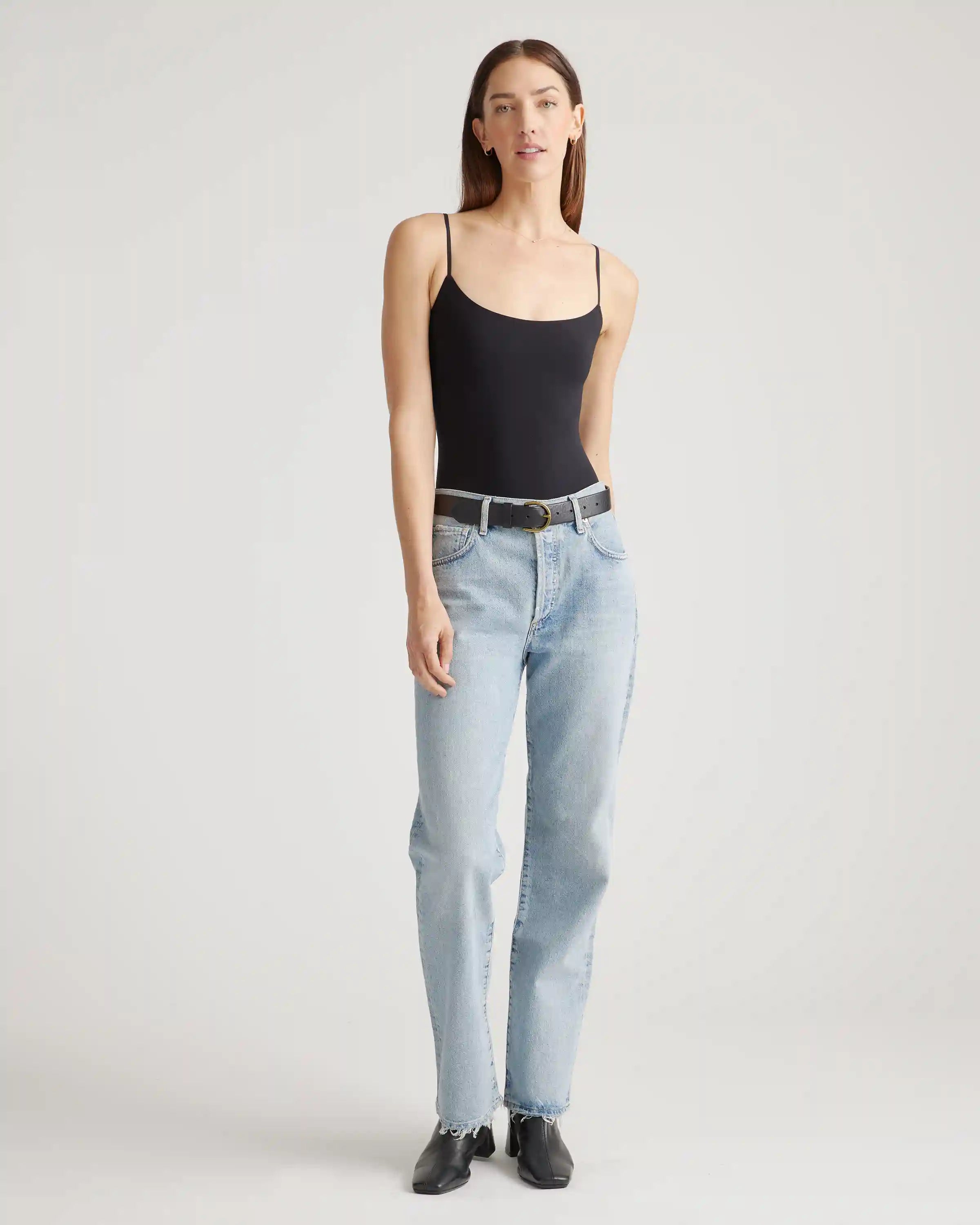 Second Skin Scoop Neck Cami Bodysuit