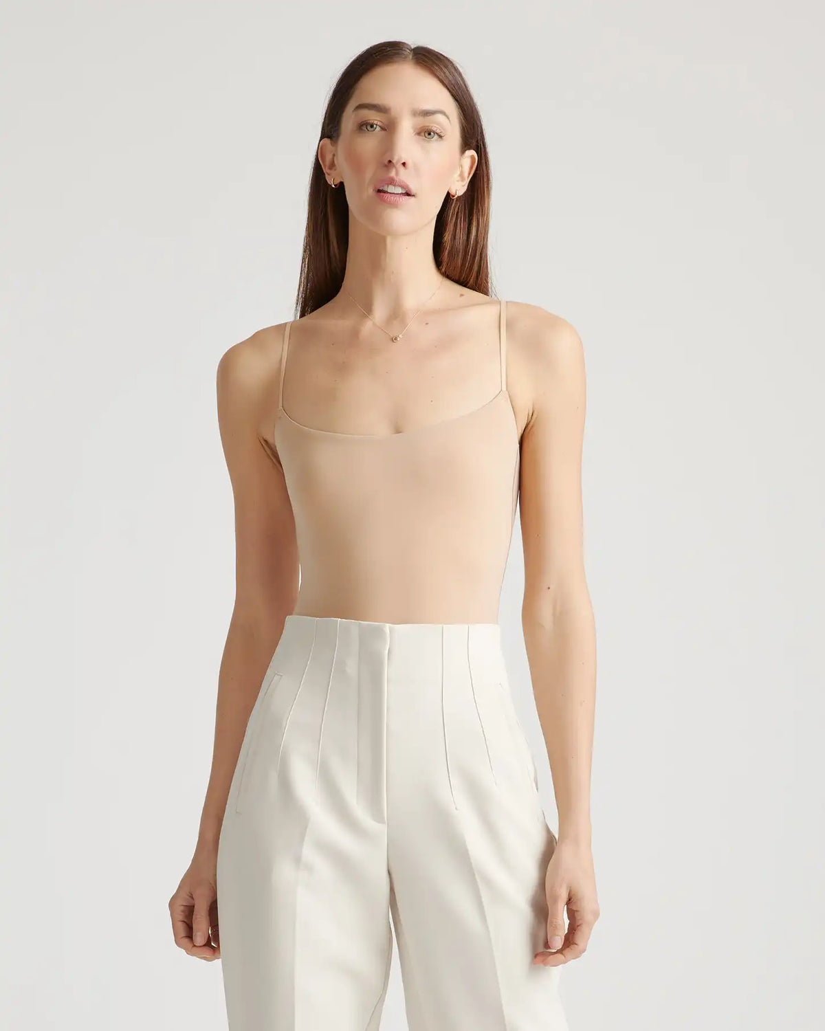 Second Skin Scoop Neck Cami Bodysuit