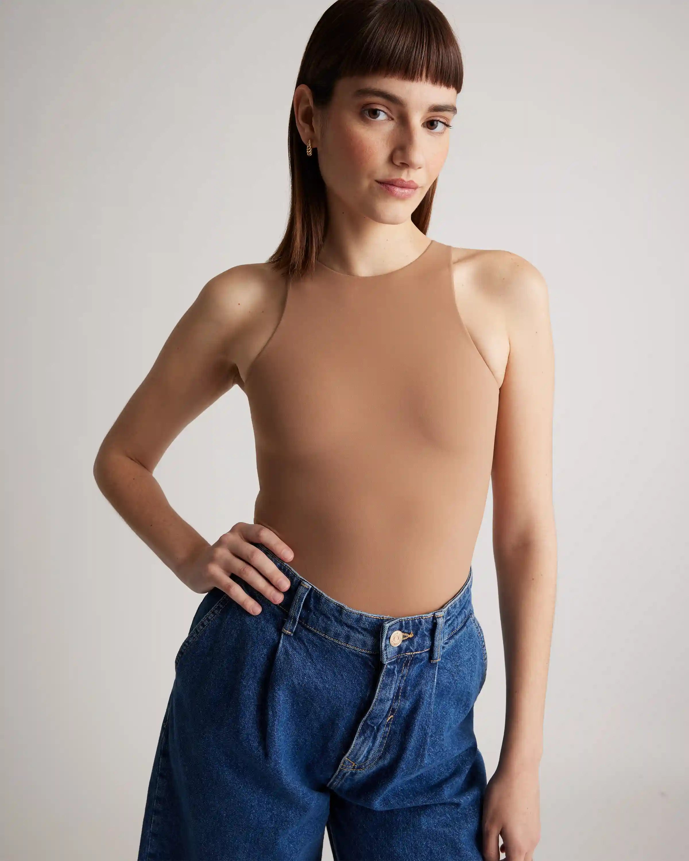 Second Skin High Neck Bodysuit